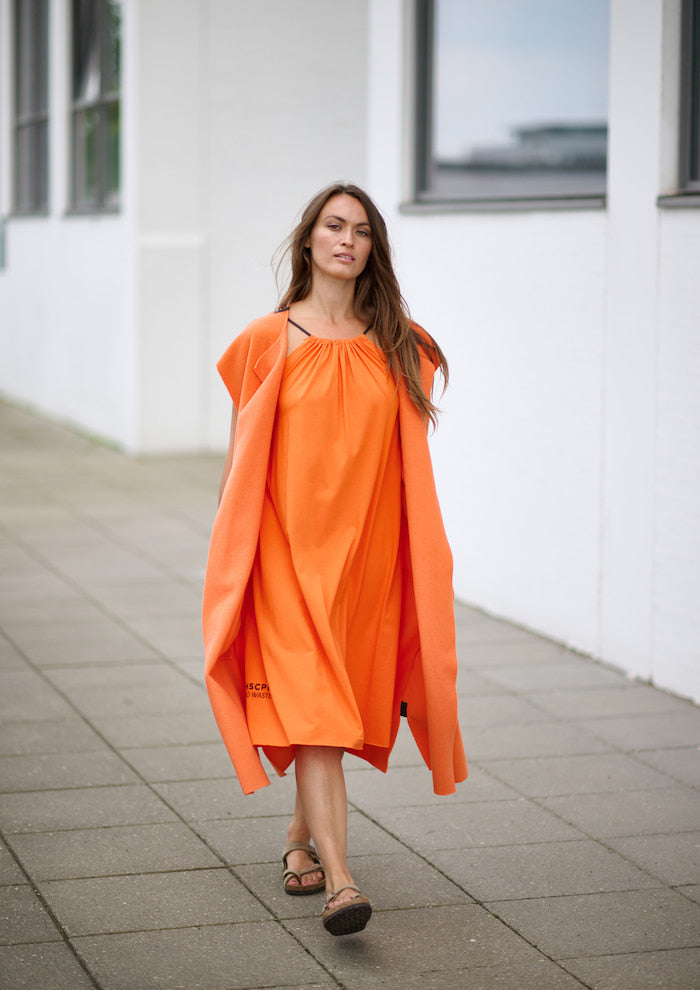 HENRIETTE STEFFENSEN COPENHAGEN LANGE WESTE - 7169 VESTS ORANGE 773