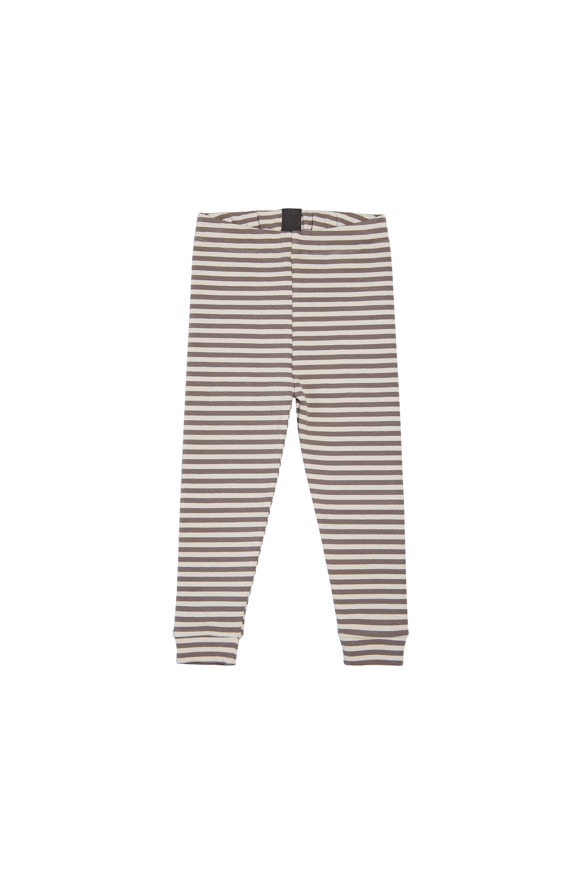 GROWING UP LEGGINGS RIB TODDLER - 204 GU BUKSER STRIPES kit/brown 708