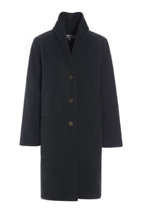 MANTEL DOPPELSCHICHT - 7165 - SOFT BLACK