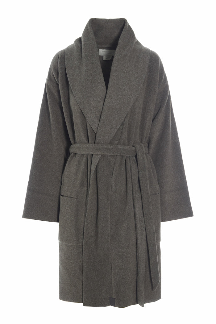 HENRIETTE STEFFENSEN COPENHAGEN MORGENMANTEL FRAUEN MINI - 7128 MINI BATHROBES BARK 320