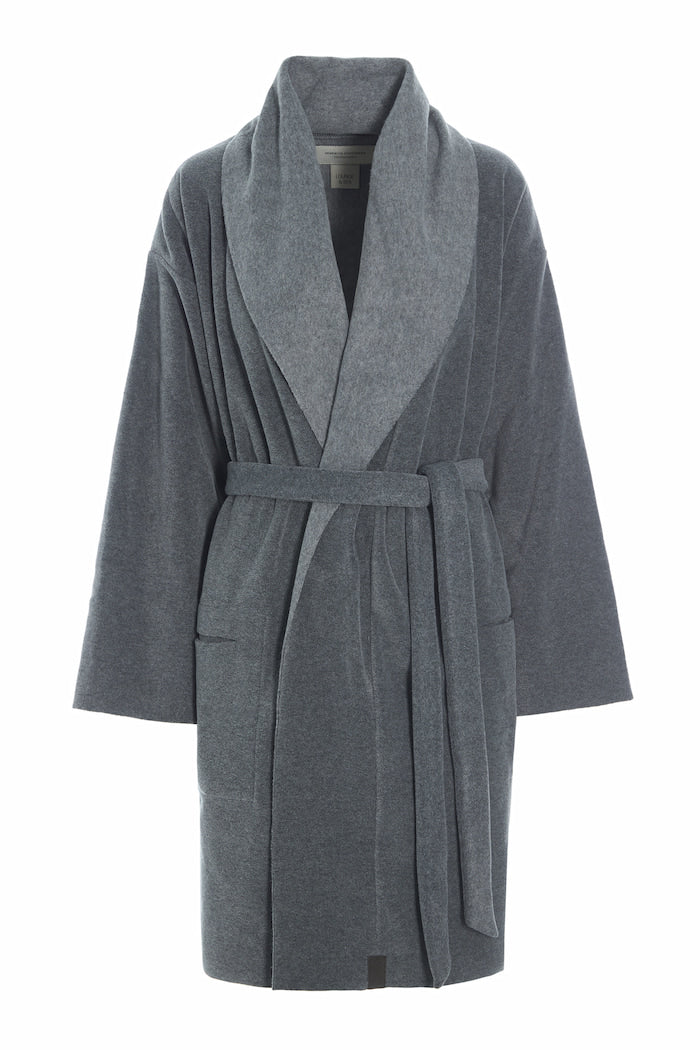 HENRIETTE STEFFENSEN COPENHAGEN MORGENMANTEL FRAUEN MINI - 7128 BATHROBES GREY 905