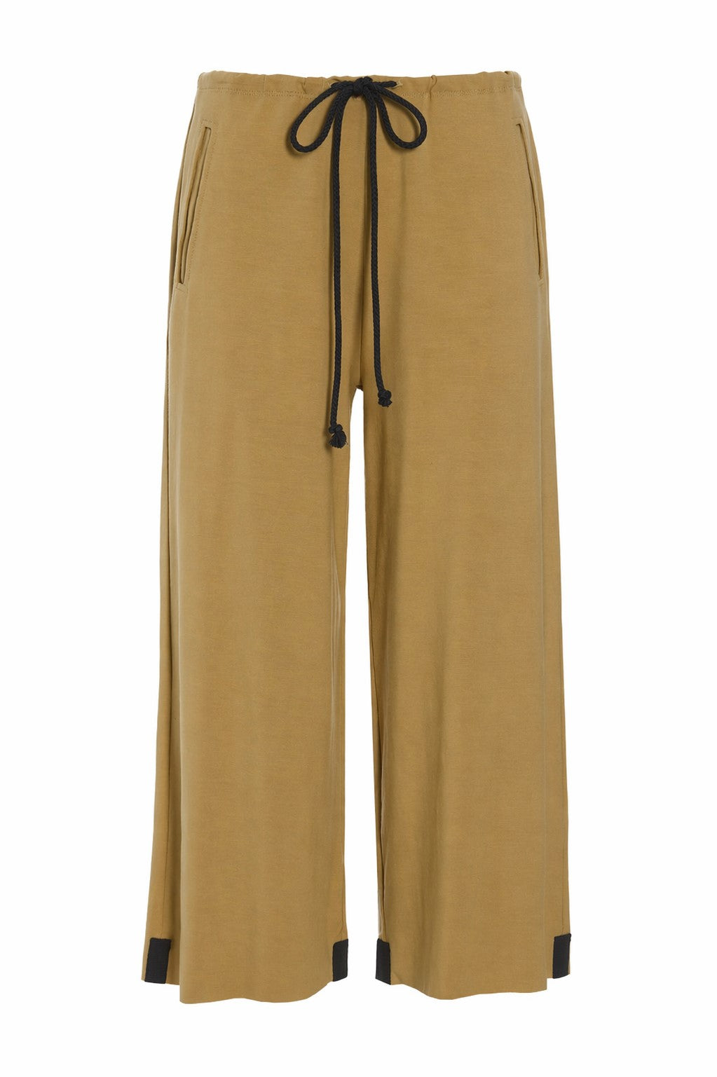 HENRIETTE STEFFENSEN COPENHAGEN NO WASTE FLARE HOSEN - 99022NW BUKSER CAMEL 815