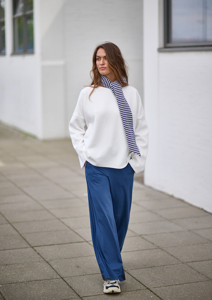 HENRIETTE STEFFENSEN COPENHAGEN NO WASTE HOSEN LANG - 99021NW BUKSER BLUE 500