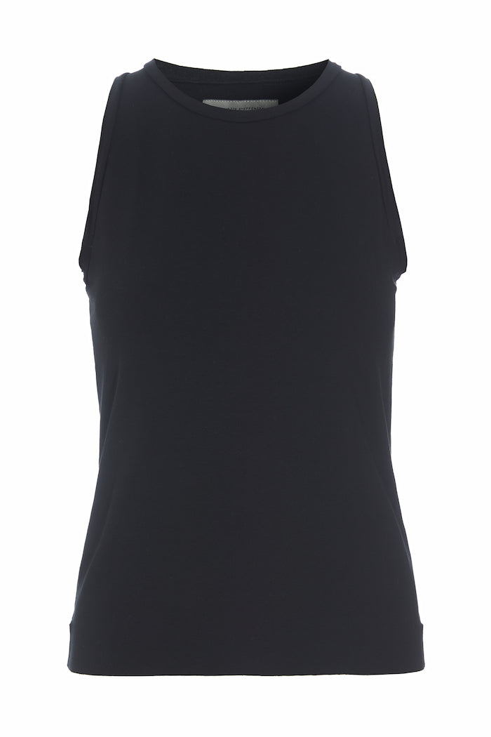 HENRIETTE STEFFENSEN COPENHAGEN PIECE TANK TOP - 96087 T-SHIRTS BLACK 900
