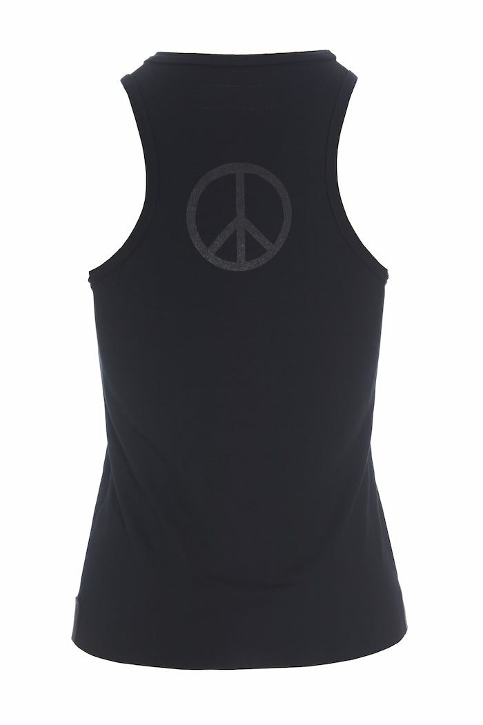 HENRIETTE STEFFENSEN COPENHAGEN PIECE TANK TOP - 96087 T-SHIRTS BLACK 900