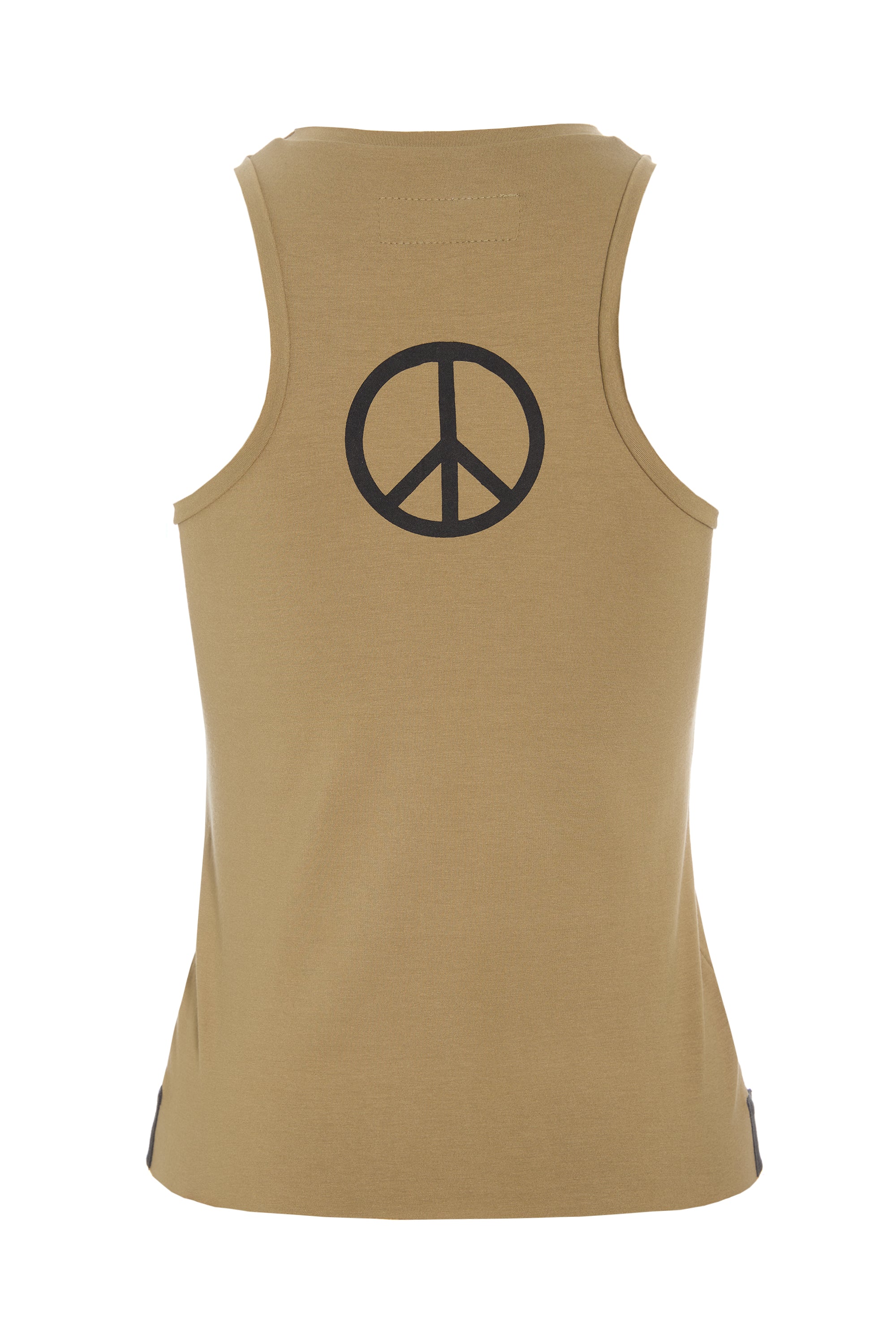 HENRIETTE STEFFENSEN COPENHAGEN PIECE TANK TOP - 96087 T-SHIRTS OLIVE 655