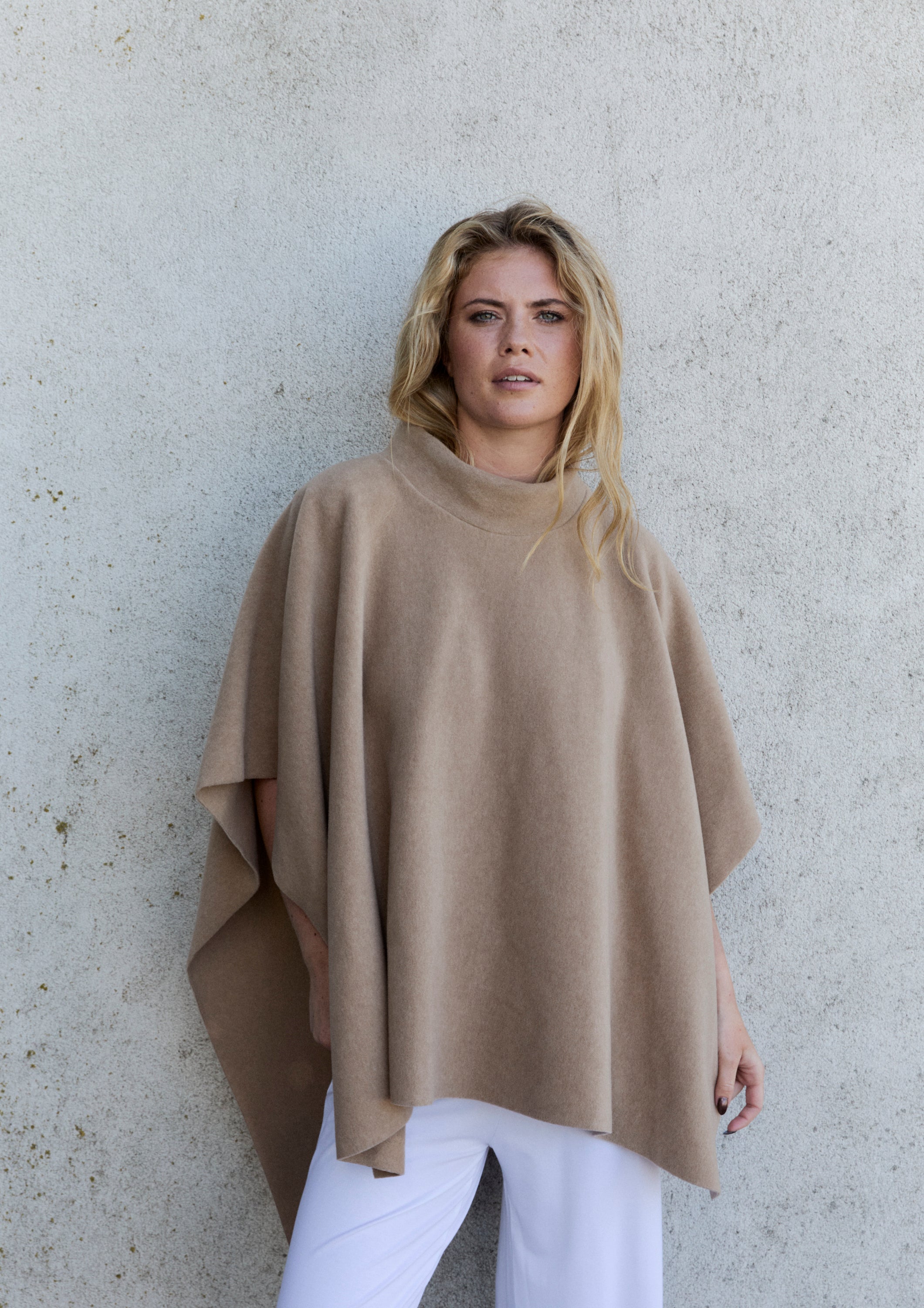 HENRIETTE STEFFENSEN COPENHAGEN PONCHO - 4126 PONCHOS CAMEL 815