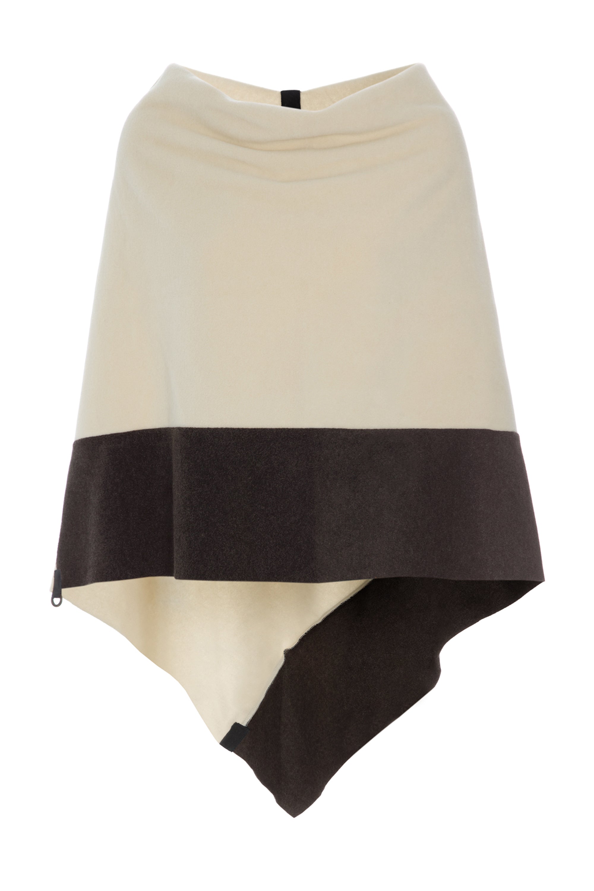 HENRIETTE STEFFENSEN COPENHAGEN PONCHO 2 FARBIGE - 4068 PONCHOS KIT/CHOKOLATE 326