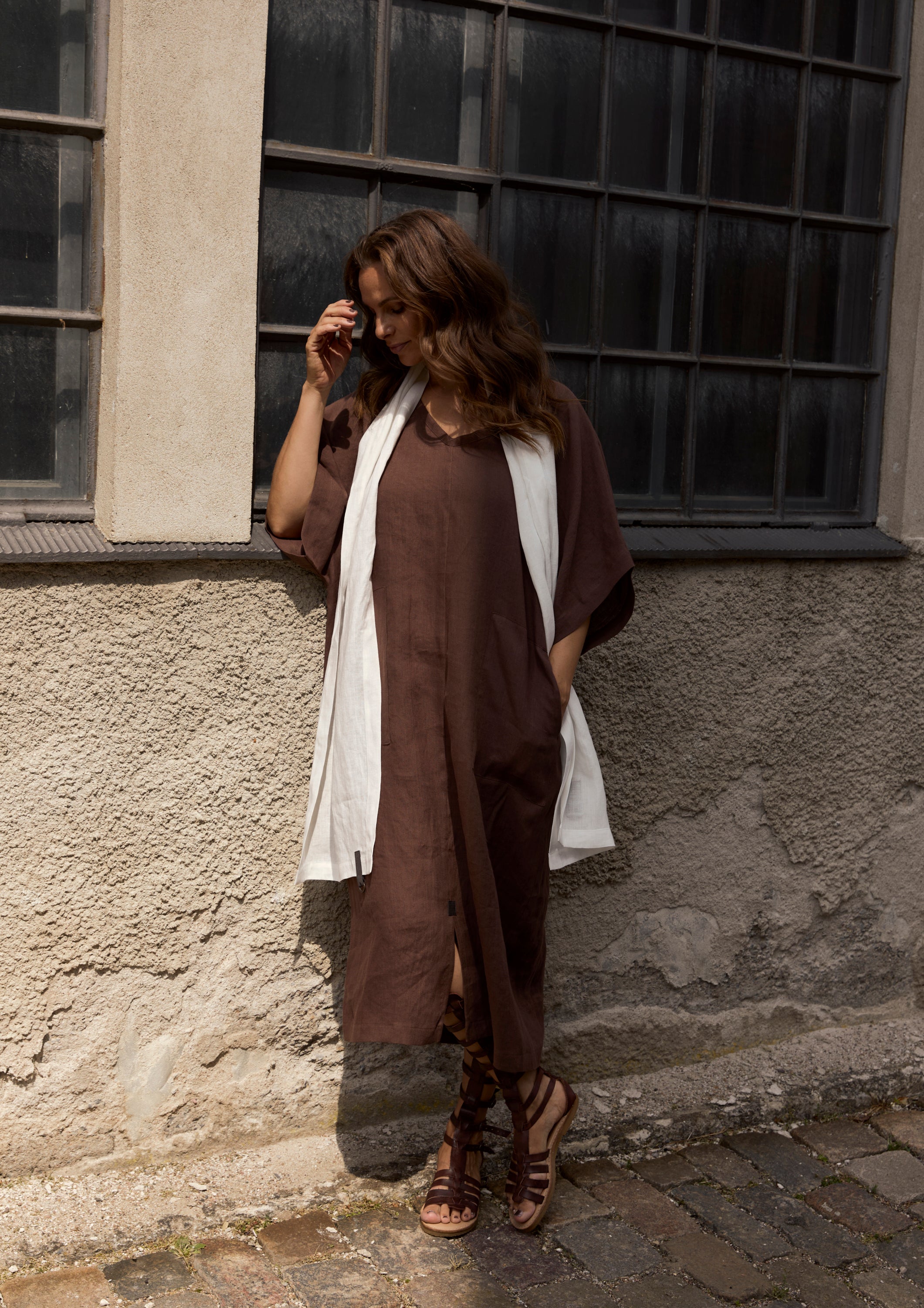 HENRIETTE STEFFENSEN COPENHAGEN SCHAL - 84002 SCARFS IVORY 888