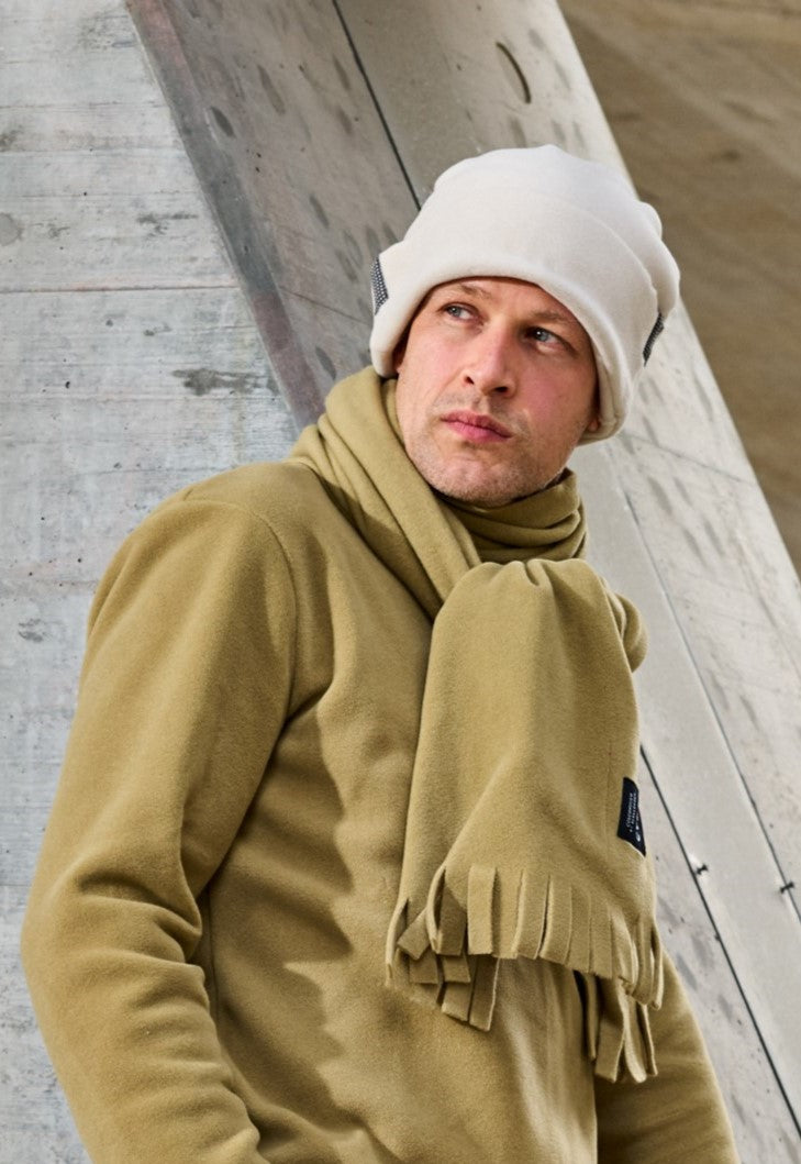 CARL BY STEFFENSEN COPENHAGEN SCHAL M/ FRANSEN - 1006C SCARFS OLIVE 655