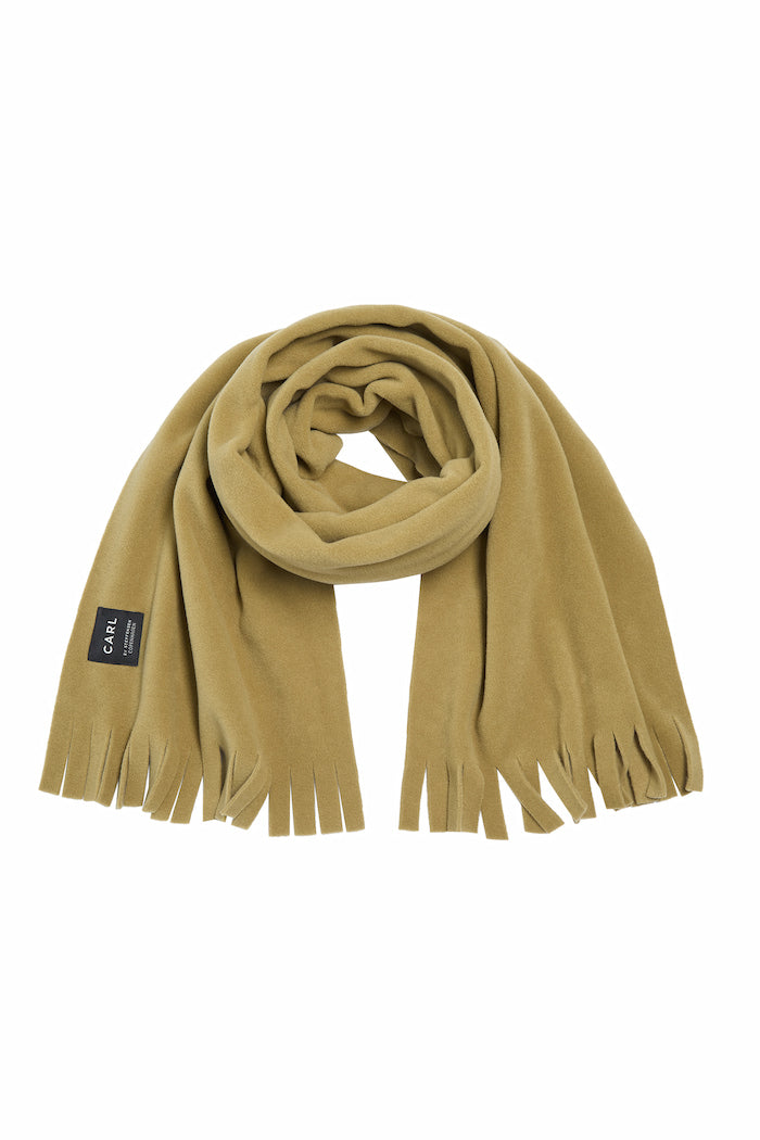 CARL BY STEFFENSEN COPENHAGEN SCHAL M/ FRANSEN - 1006C SCARFS OLIVE 655