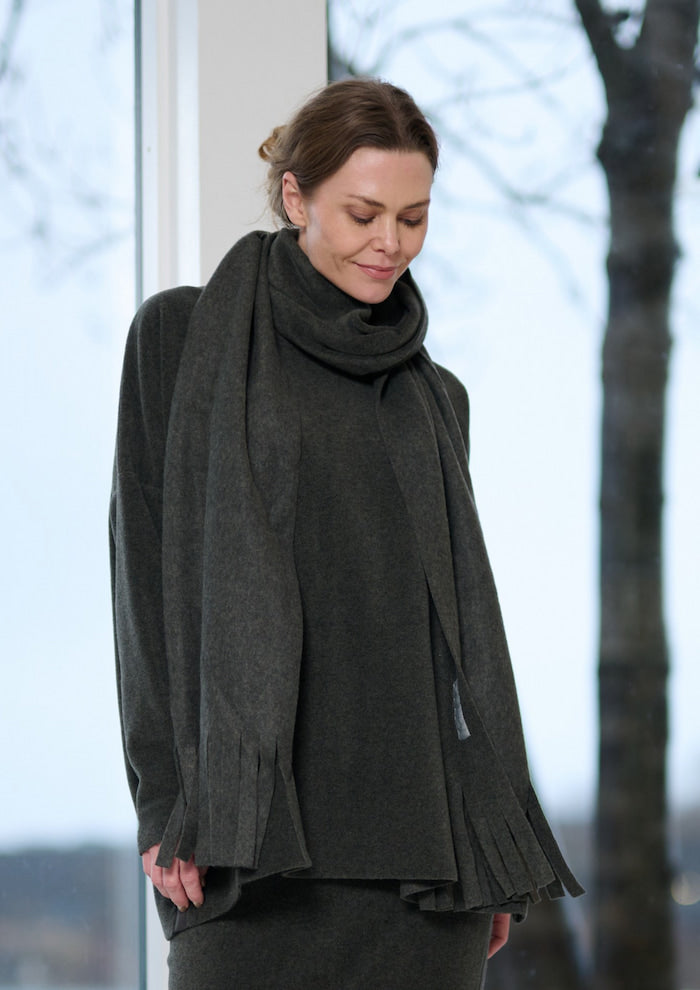 HENRIETTE STEFFENSEN COPENHAGEN SCHAL M/ FRANSEN - 4107 SCARFS FORREST 600
