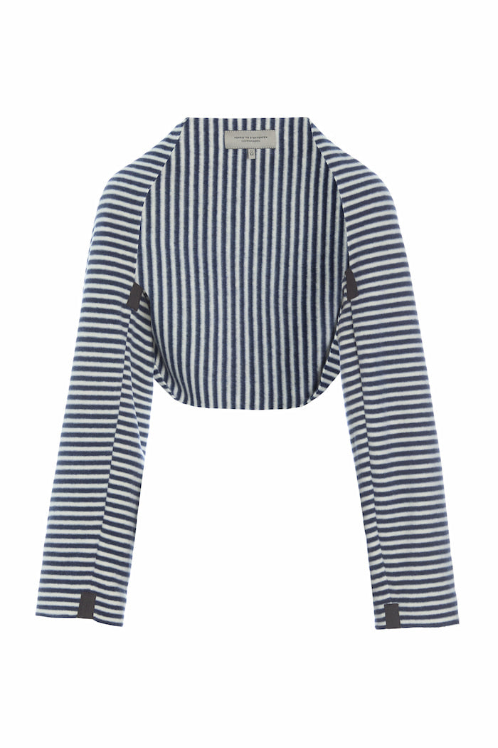 HENRIETTE STEFFENSEN COPENHAGEN SLEEVES - 4123 STRIPES DENIM & KIT 667