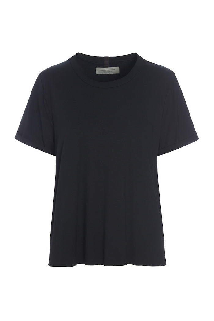 HENRIETTE STEFFENSEN COPENHAGEN TEE - 96099 T-SHIRTS BLACK 900