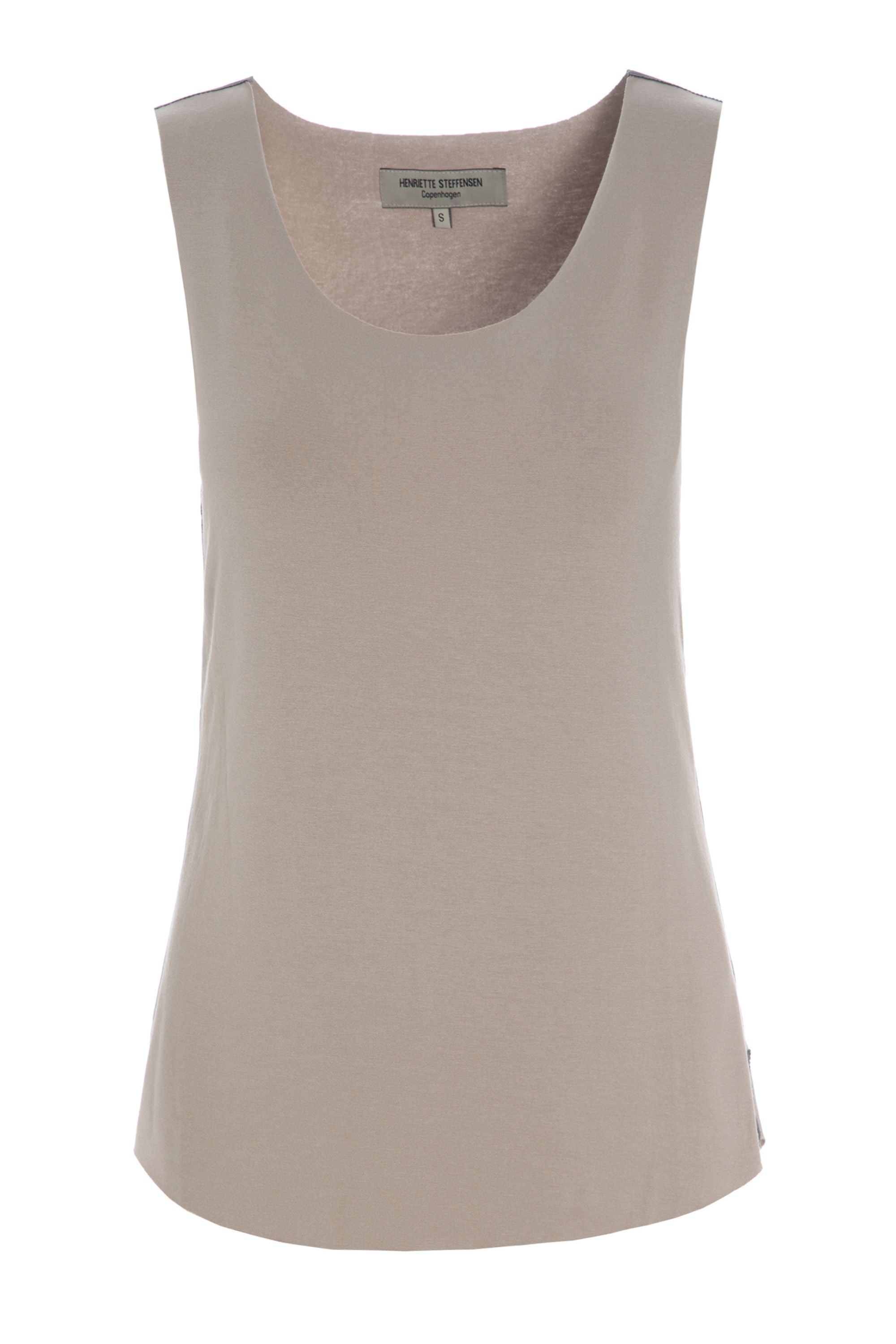 HENRIETTE STEFFENSEN COPENHAGEN YOGA TOP - 96041 BLUSER jersey YOGA SAND 805