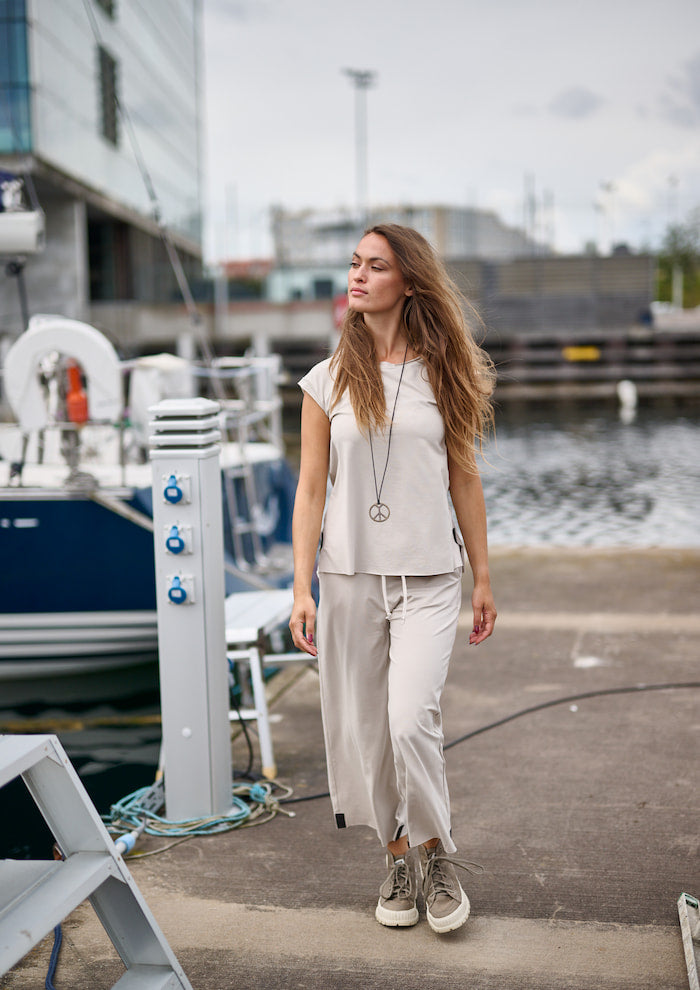 HENRIETTE STEFFENSEN COPENHAGEN TOP MIT HALSKETTE - 96080 T-SHIRTS KIT 831