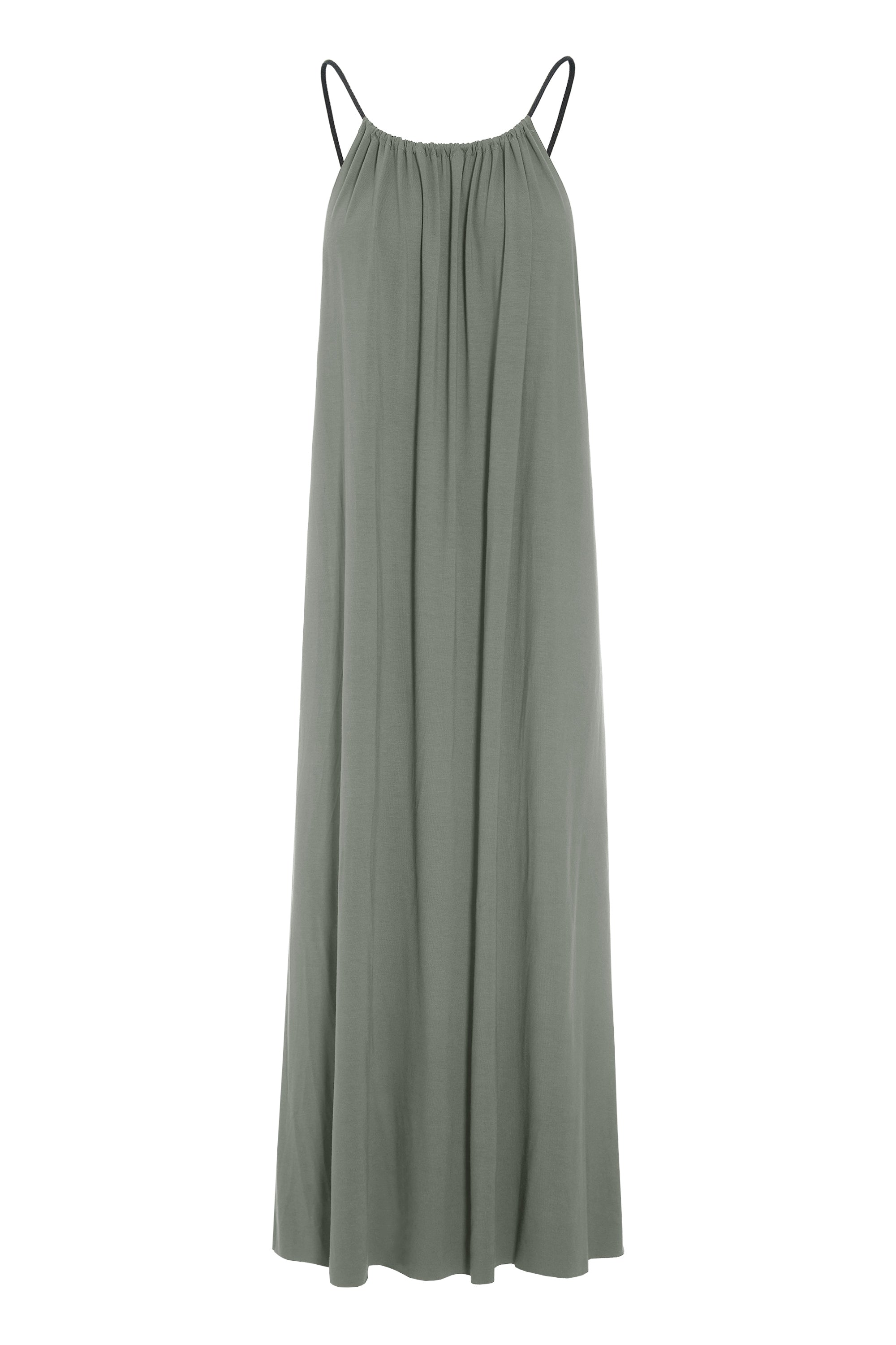 HENRIETTE STEFFENSEN COPENHAGEN TRÄGERKLEID - 98069 KJOLER DUSTY GREEN 609