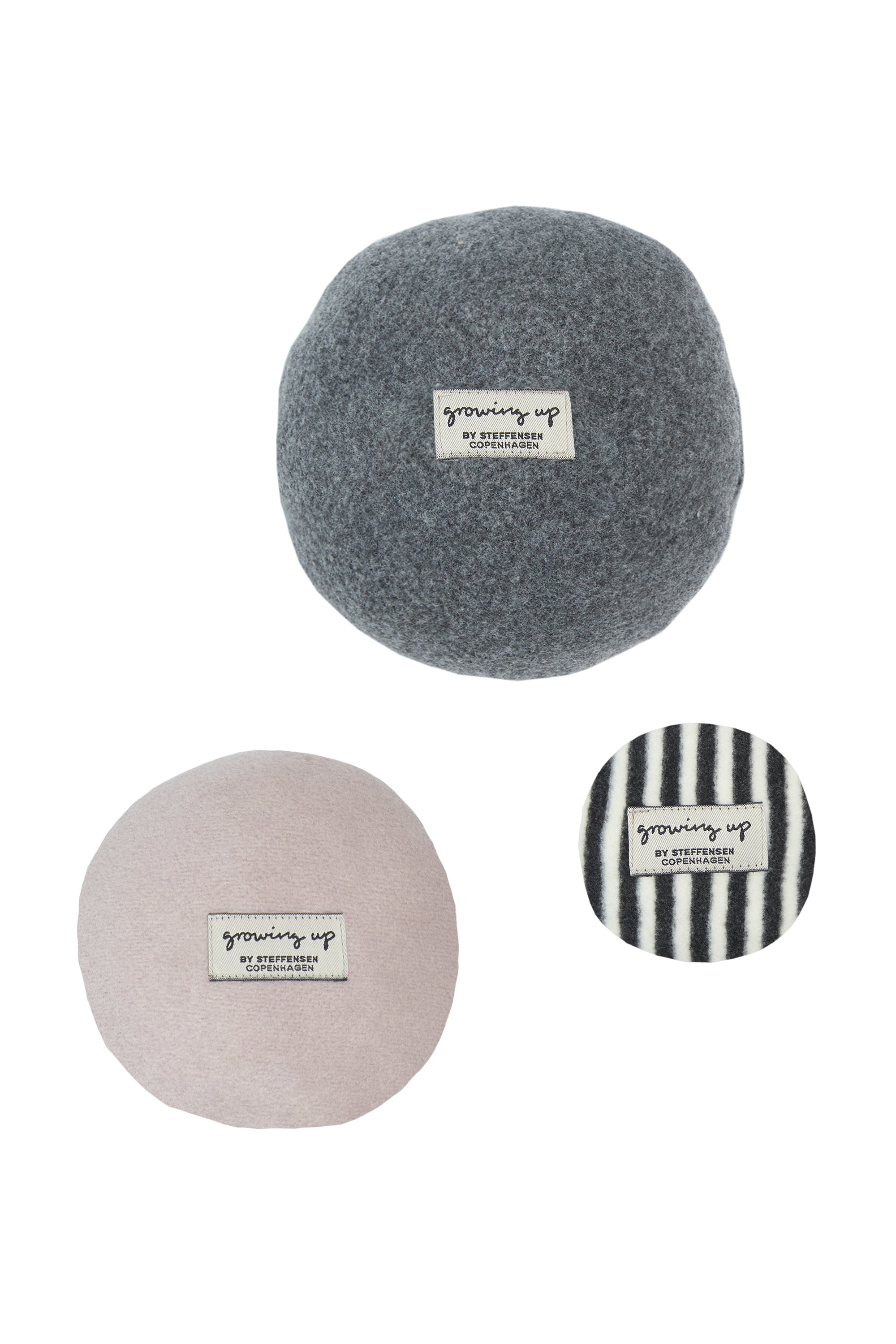 GROWING UP TUMMEL-TRIO IN TOTE BAG - 509 GU PUDER GREY/NUDE/STRIB 467
