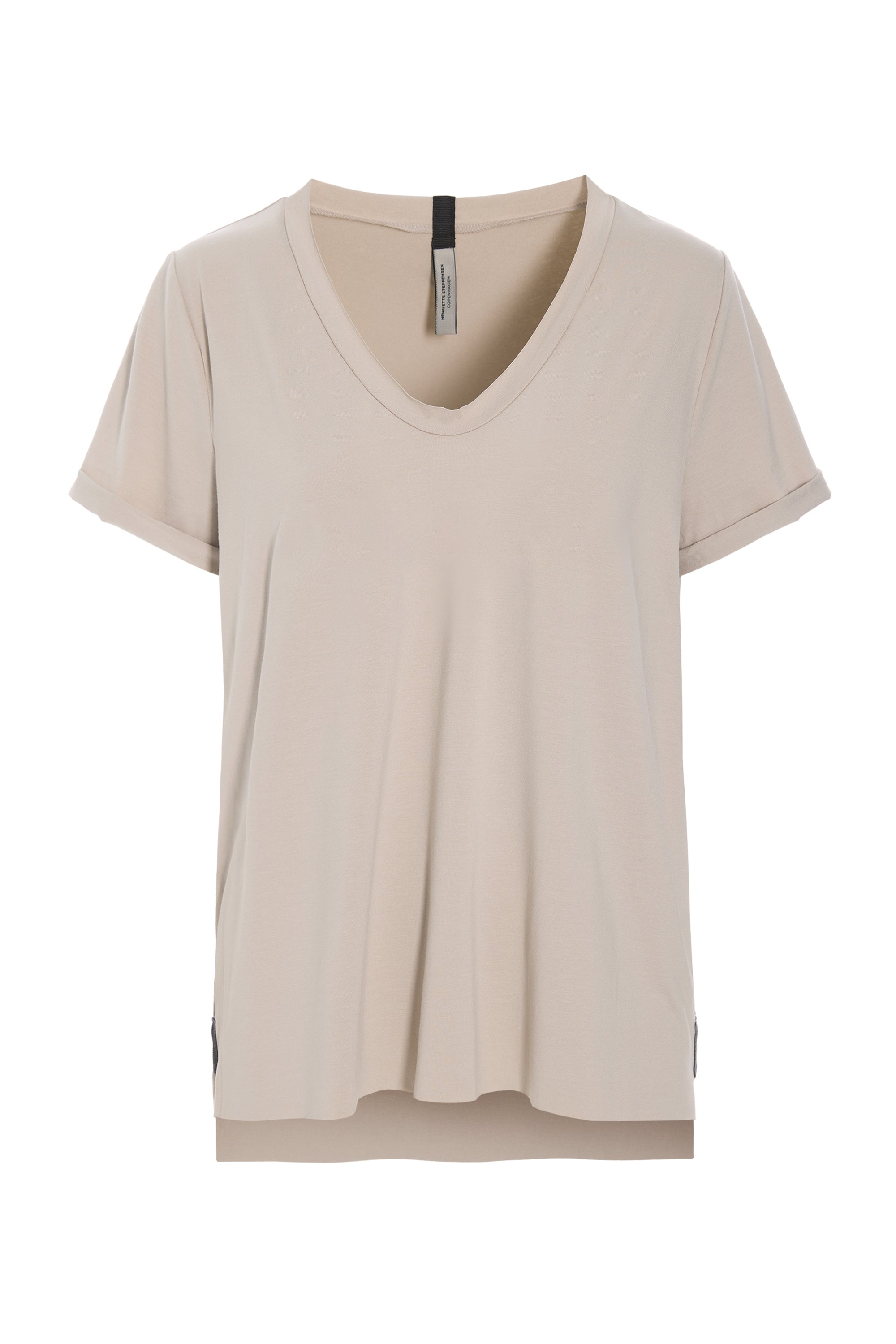 HENRIETTE STEFFENSEN COPENHAGEN V-NECK TEE - 96105 T-SHIRTS KIT 831