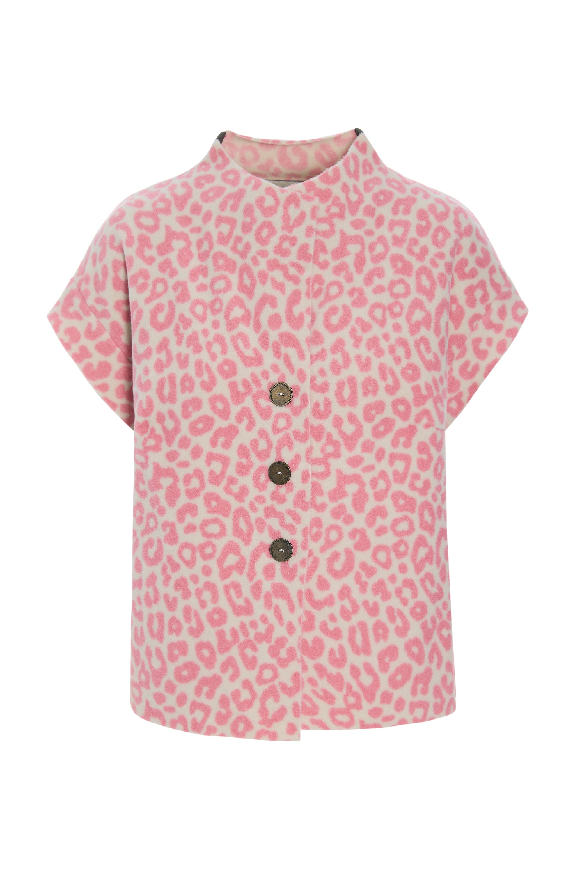 HENRIETTE STEFFENSEN COPENHAGEN WESTEN - 7170P VESTS PINK LEO 358