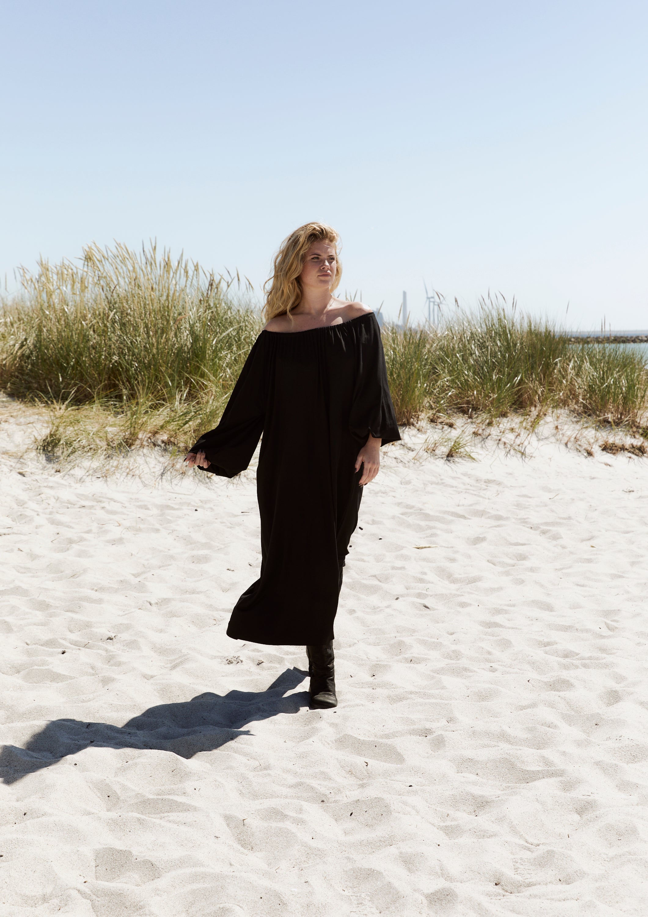 HENRIETTE STEFFENSEN COPENHAGEN ALL DAY KLEID - 98066 KJOLER BLACK 900