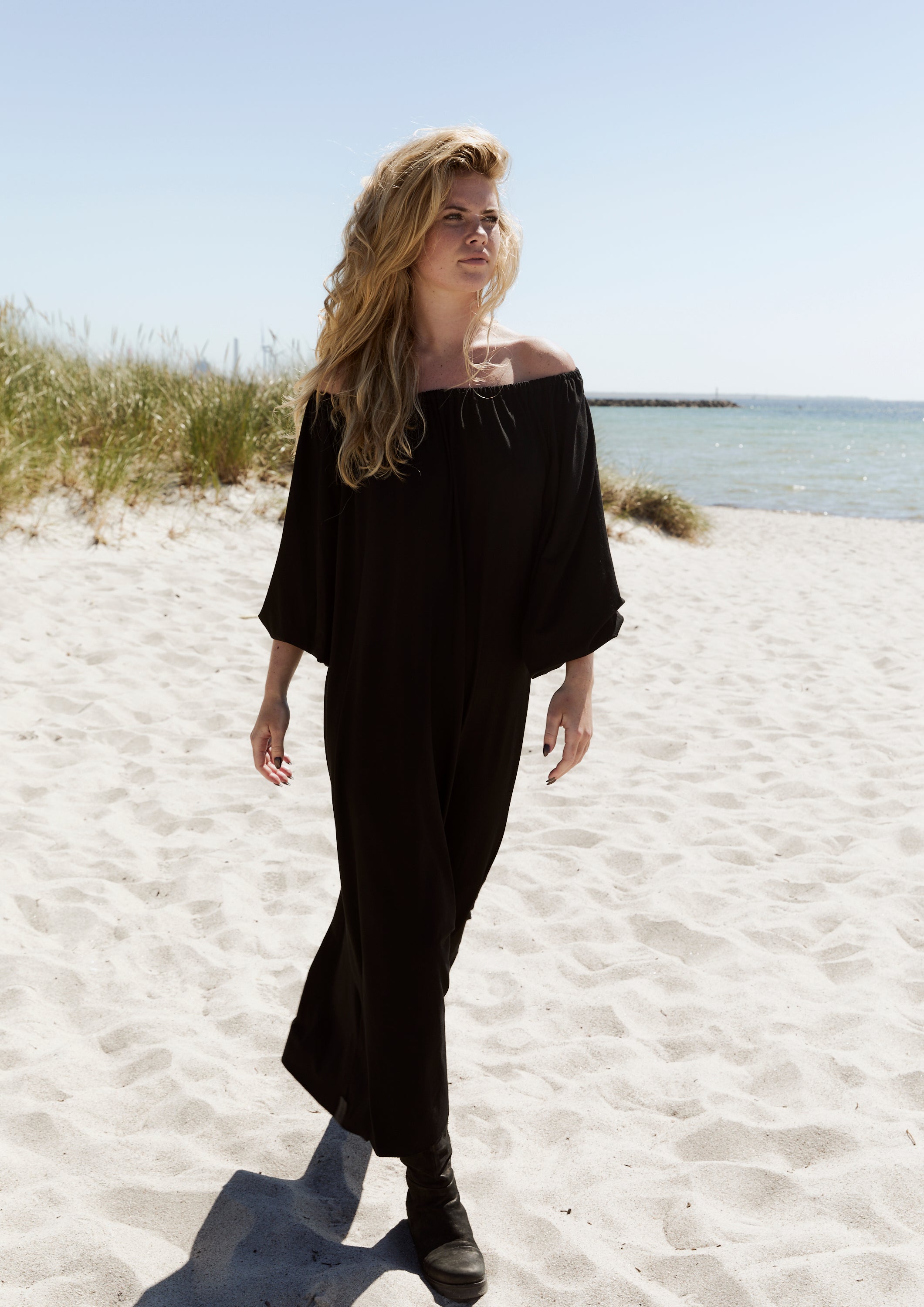 HENRIETTE STEFFENSEN COPENHAGEN ALL DAY KLEID - 98066 KJOLER BLACK 900