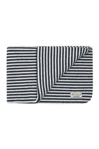BABY DECKE 75x100 cm - 500 - STRIPES B&W