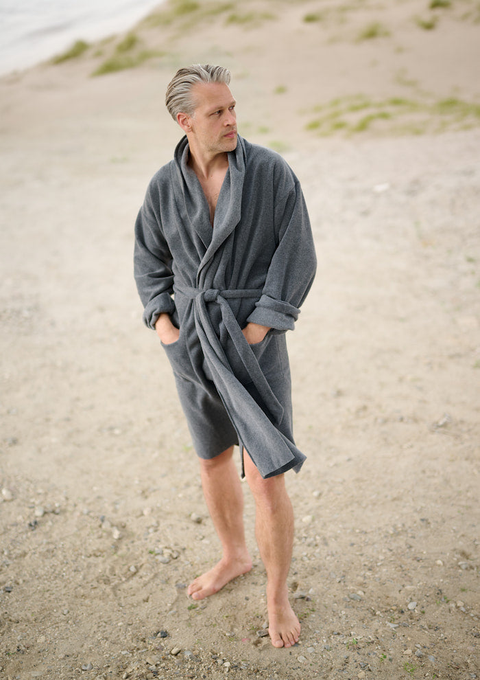 CARL BY STEFFENSEN COPENHAGEN BADEMÄNTEL HERREN - 1009C BATHROBES GREY 905