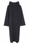 BADEPONCHO DAMEN - 4096 - SOFT BLACK