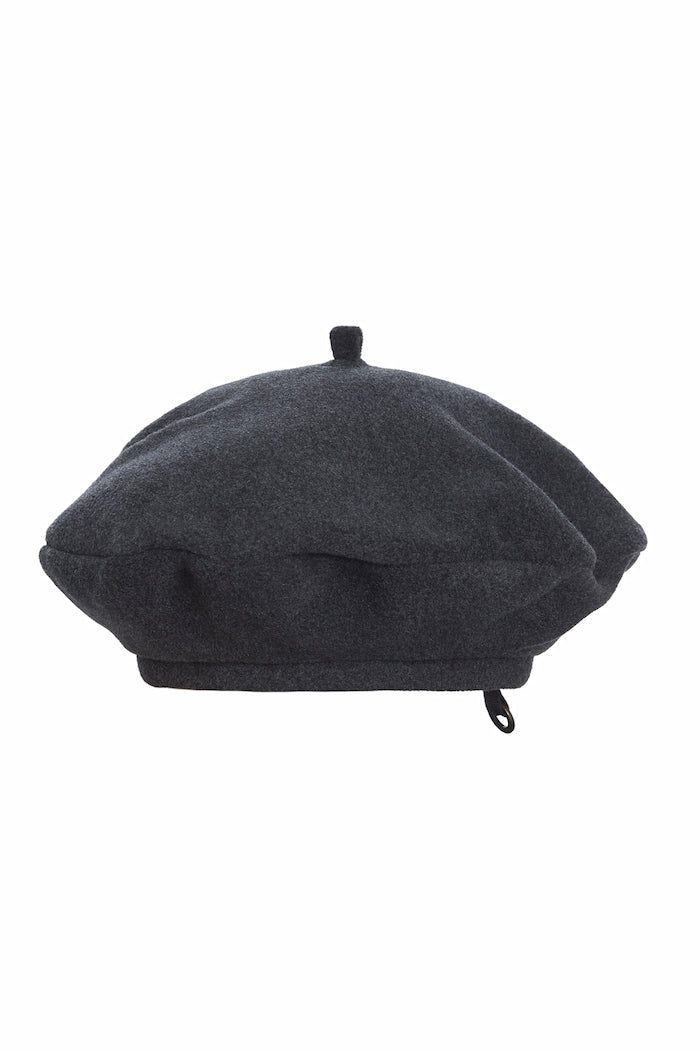 HENRIETTE STEFFENSEN COPENHAGEN BASKENMÜTZE - 4105 HATS SOFT BLACK 914