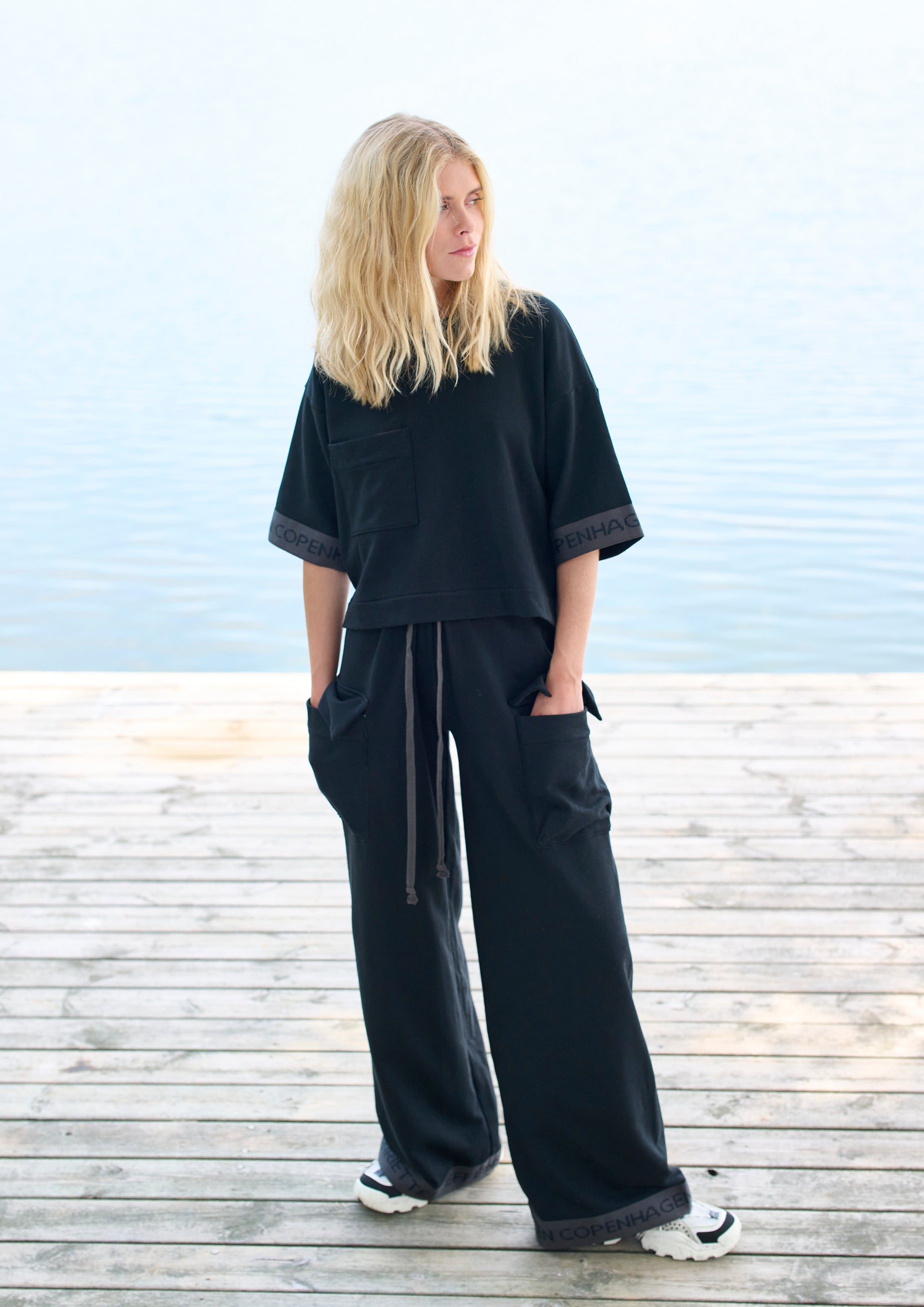 HENRIETTE STEFFENSEN COPENHAGEN BLUSEN - 71601 BLUSER BLACK 900
