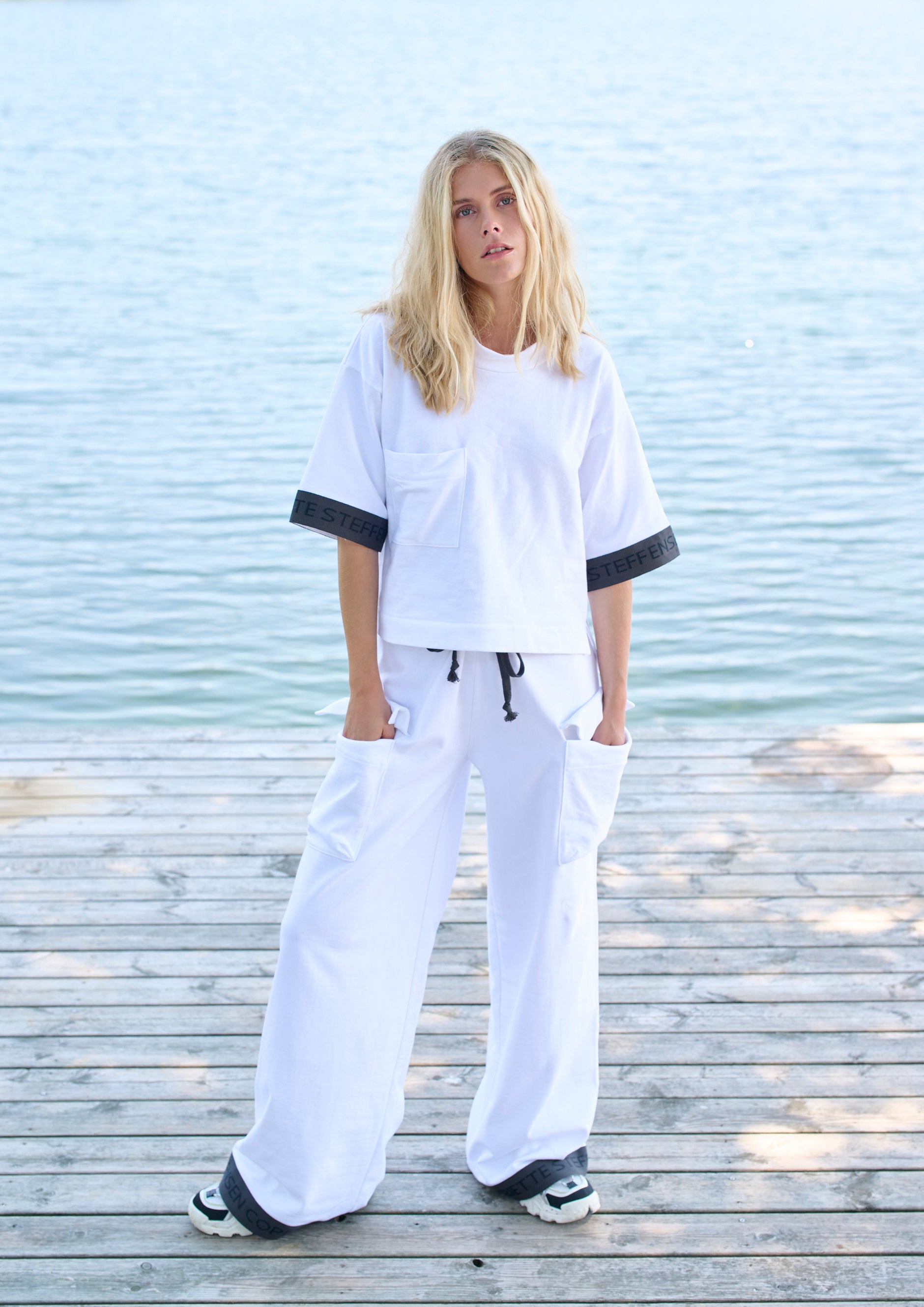 HENRIETTE STEFFENSEN COPENHAGEN BLUSEN - 71601 BLUSER WHITE 816