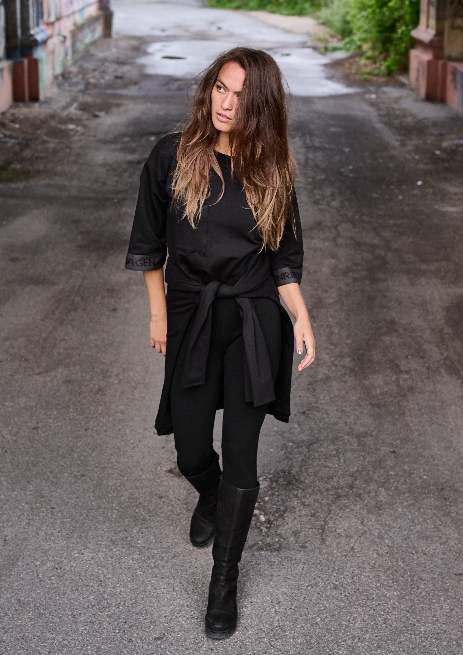 HENRIETTE STEFFENSEN COPENHAGEN BLUSEN - 71606 BLUSER BLACK 900