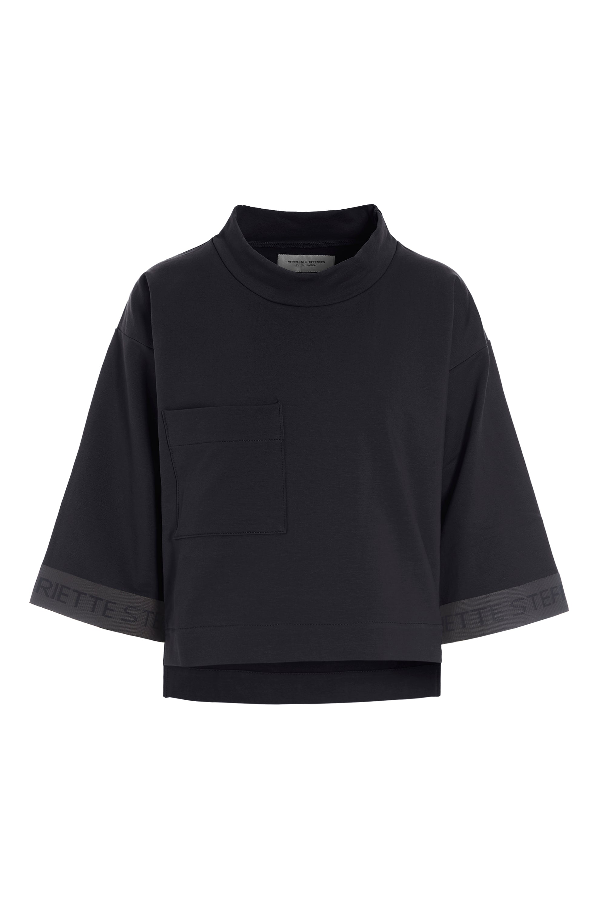 HENRIETTE STEFFENSEN COPENHAGEN BLUSEN - 71606 BLUSER BLACK 900