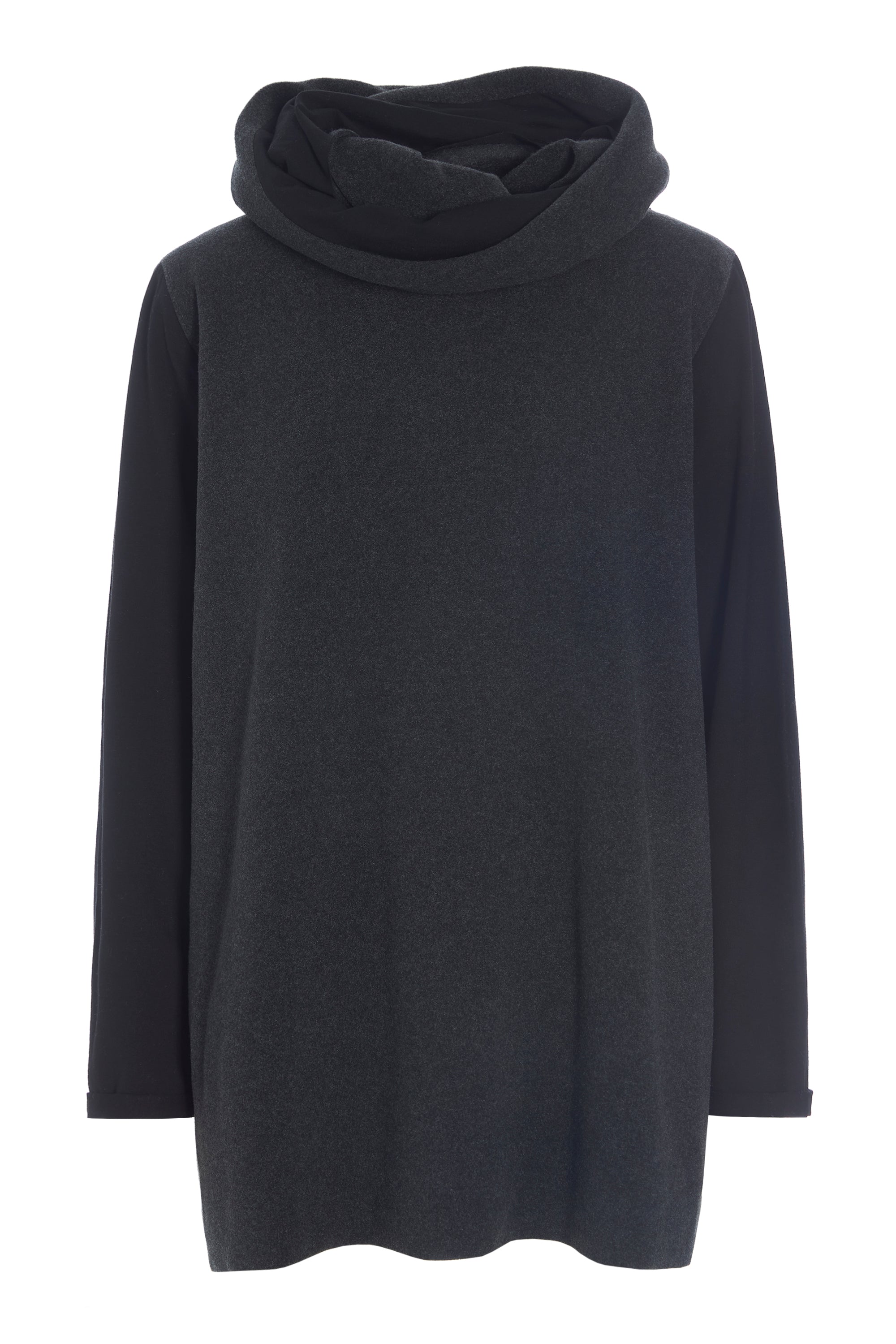 HENRIETTE STEFFENSEN COPENHAGEN BLUSEN MIX - 1375 BLUSER BLACK/SOFT BLACK 923