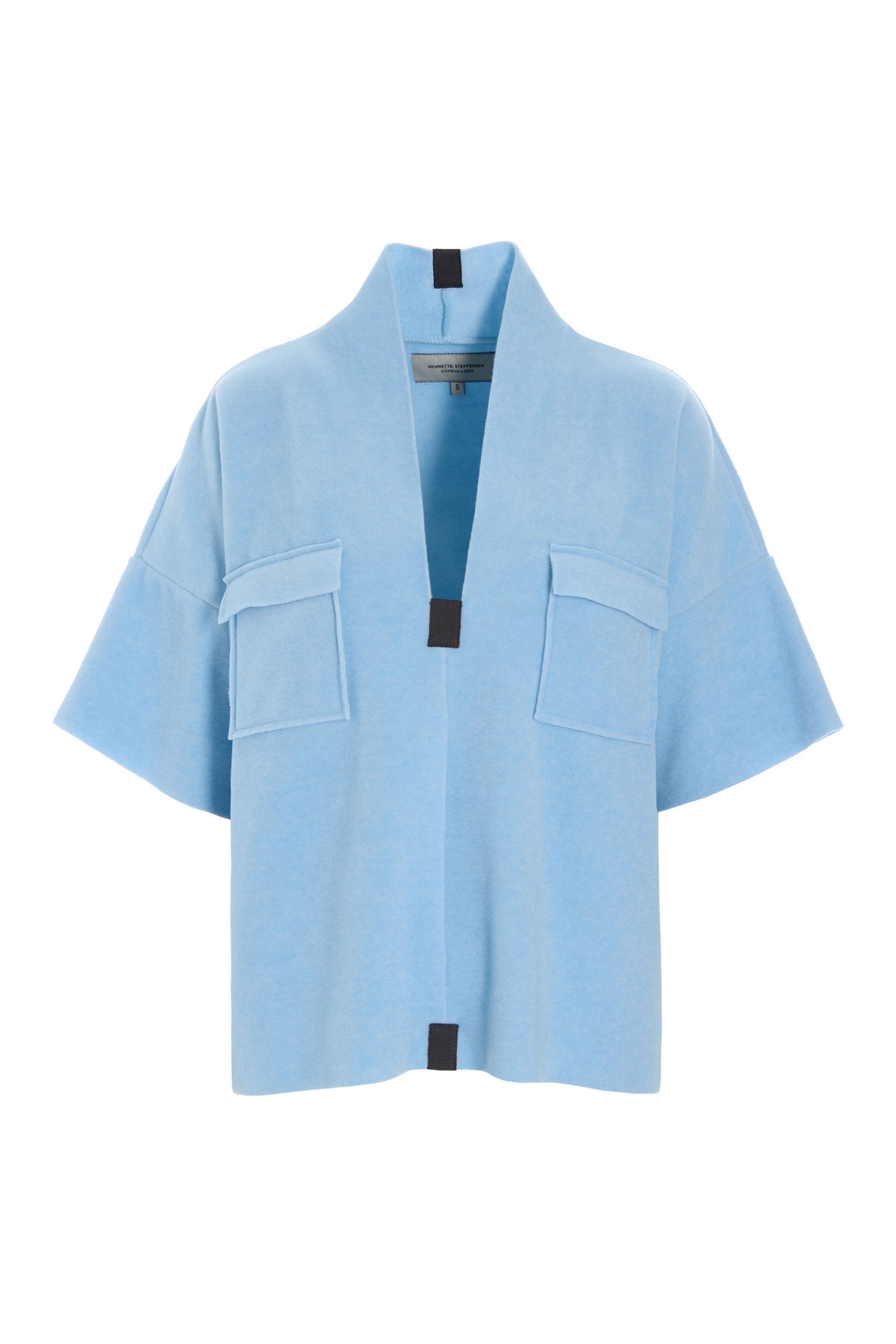 HENRIETTE STEFFENSEN COPENHAGEN BLUSE -1374 BLUSER BABY BLUE 671