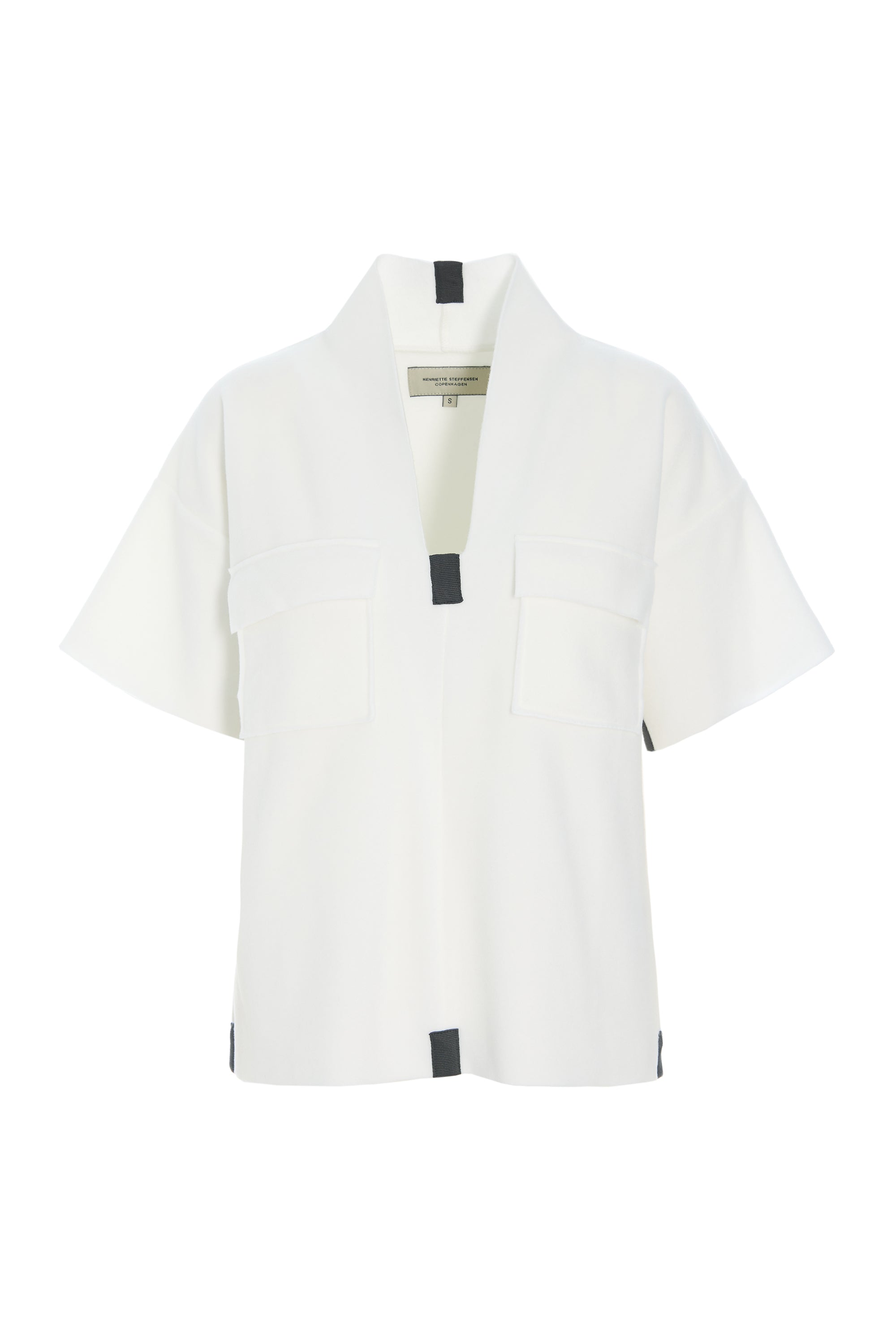 HENRIETTE STEFFENSEN COPENHAGEN BLUSE -1374 BLUSER OFF WHITE 802