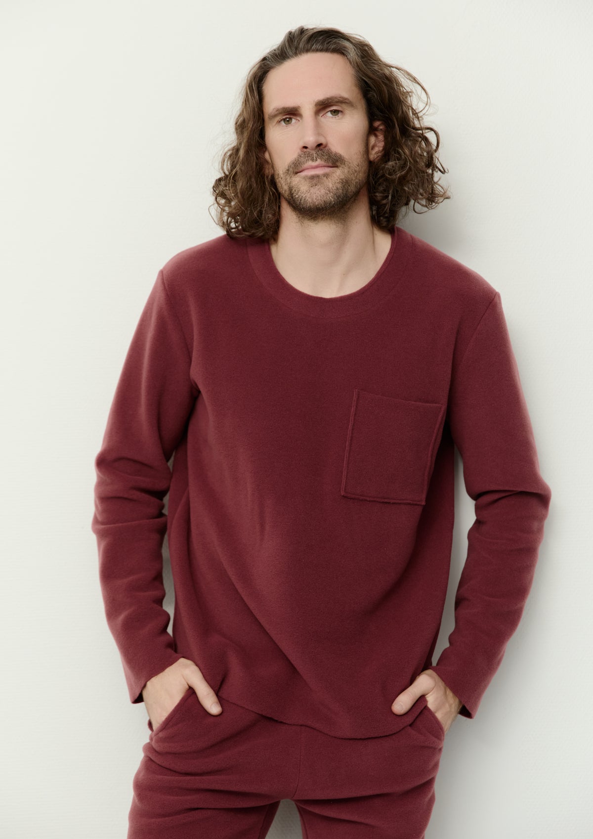 CARL BY STEFFENSEN COPENHAGEN BLUSE - 1057C BLOUSES & SWEATERS BORDEAUX 474