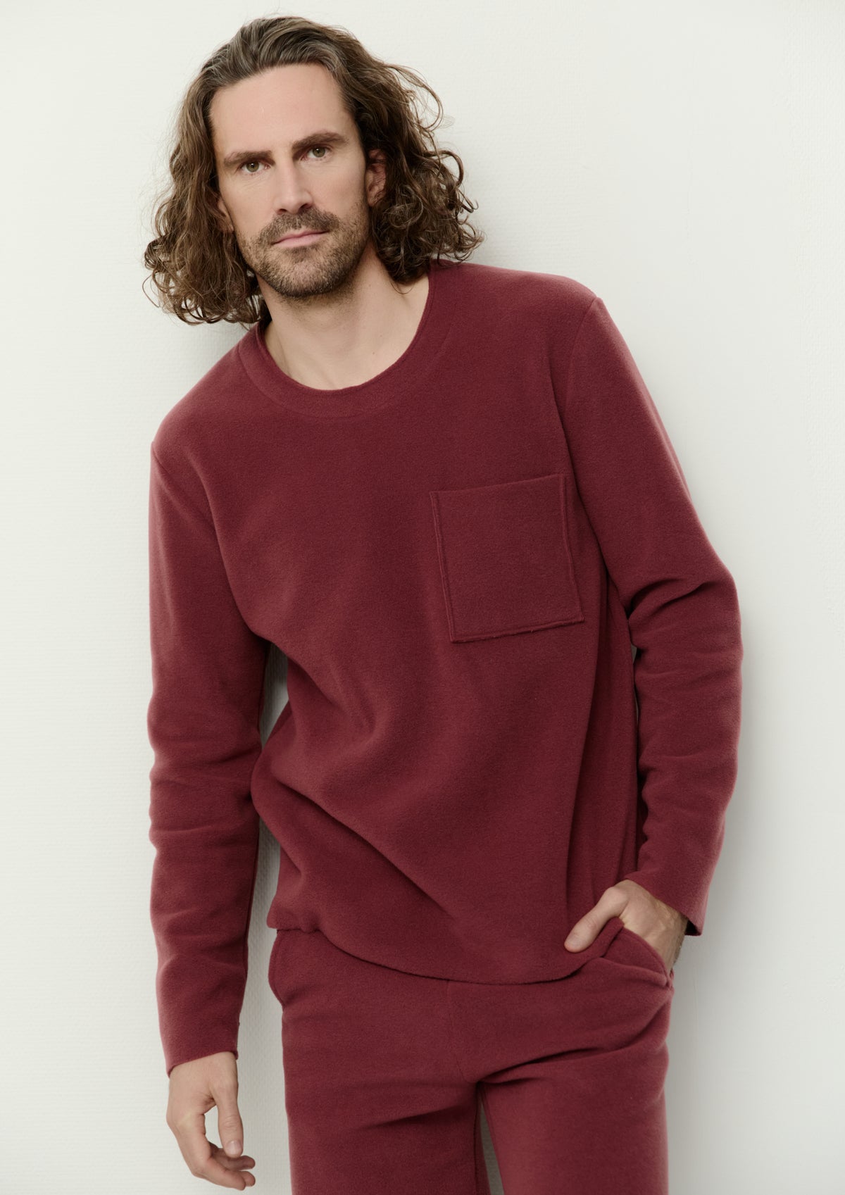 CARL BY STEFFENSEN COPENHAGEN BLUSE - 1057C BLOUSES & SWEATERS BORDEAUX 474