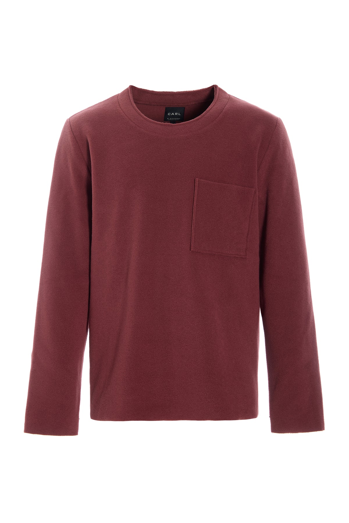 CARL BY STEFFENSEN COPENHAGEN BLUSE - 1057C BLOUSES & SWEATERS BORDEAUX 474