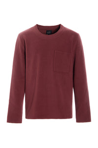 BLUSE - 1057C - BORDEAUX