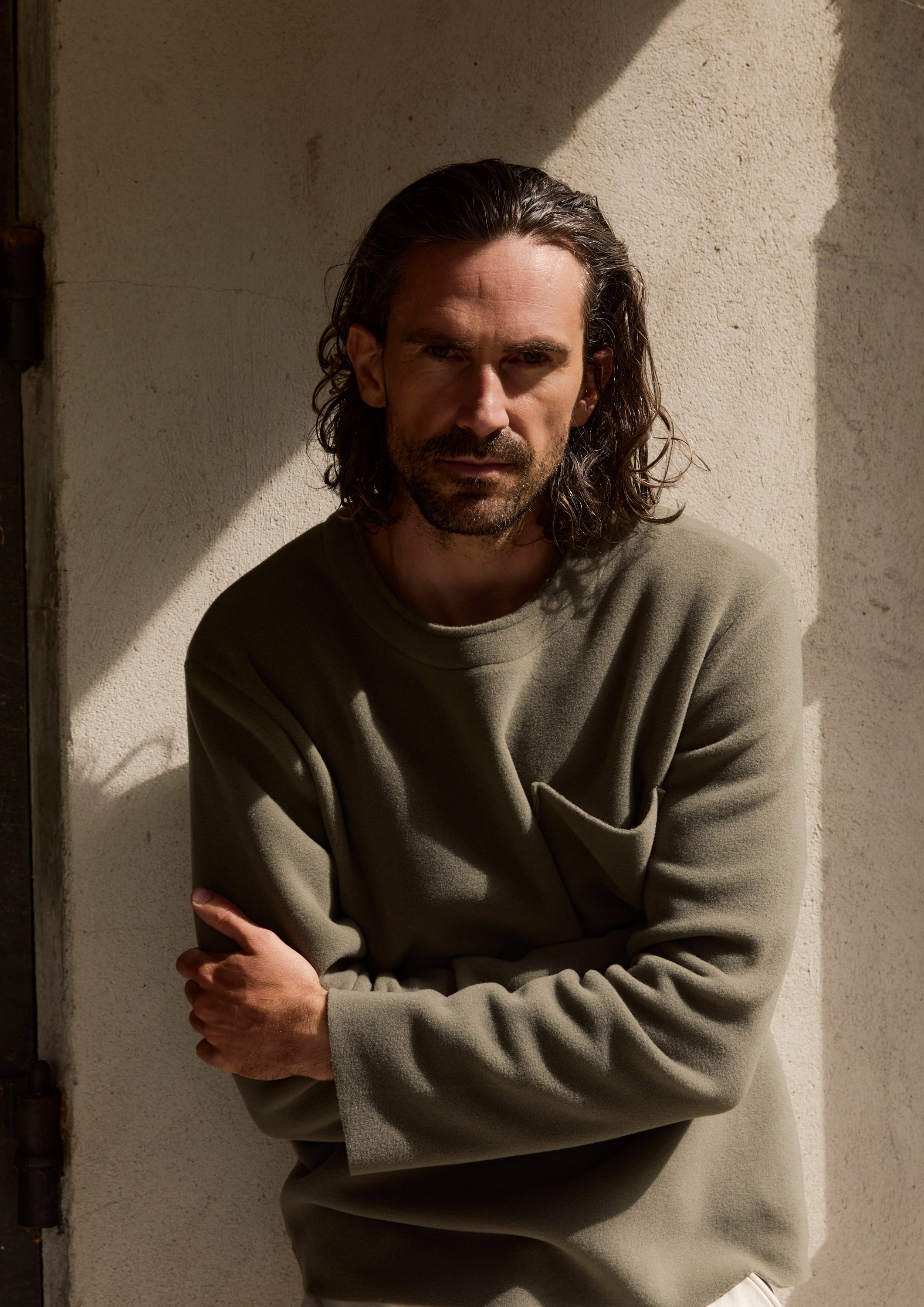 CARL BY STEFFENSEN COPENHAGEN BLUSE - 1057C BLOUSES & SWEATERS DUSTY GREEN 609