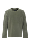 BLUSE - 1057C - DUSTY GREEN