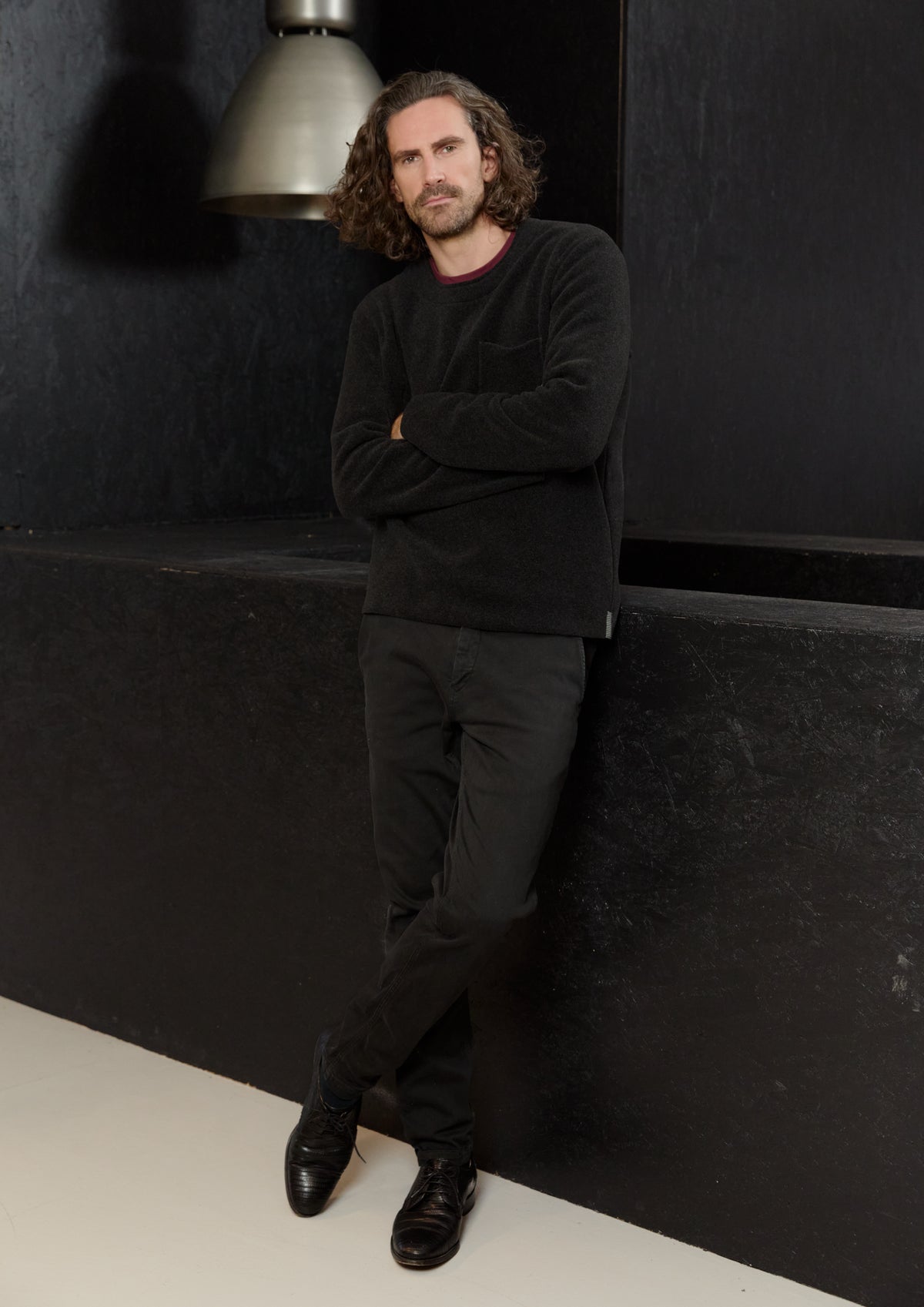 CARL BY STEFFENSEN COPENHAGEN BLUSE - 1057C BLOUSES & SWEATERS SOFT BLACK 914