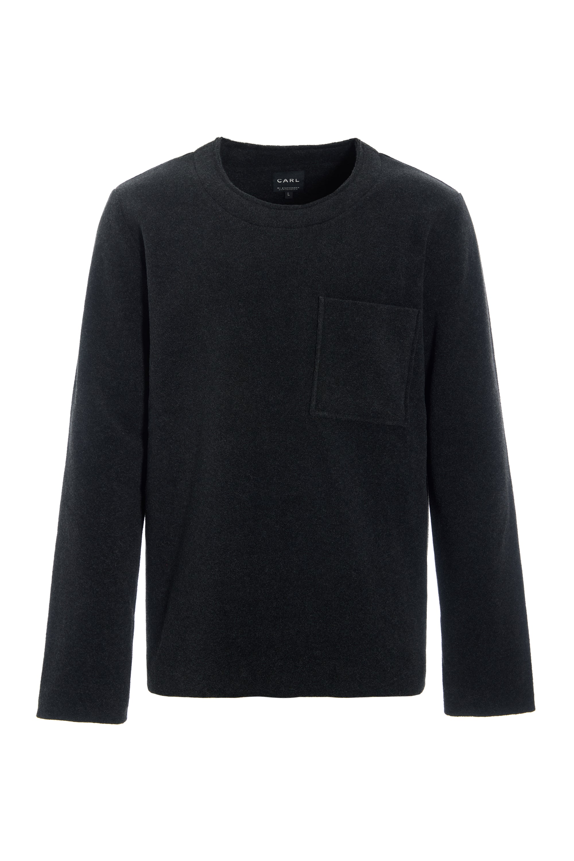 CARL BY STEFFENSEN COPENHAGEN BLUSE - 1057C BLOUSES & SWEATERS SOFT BLACK 914