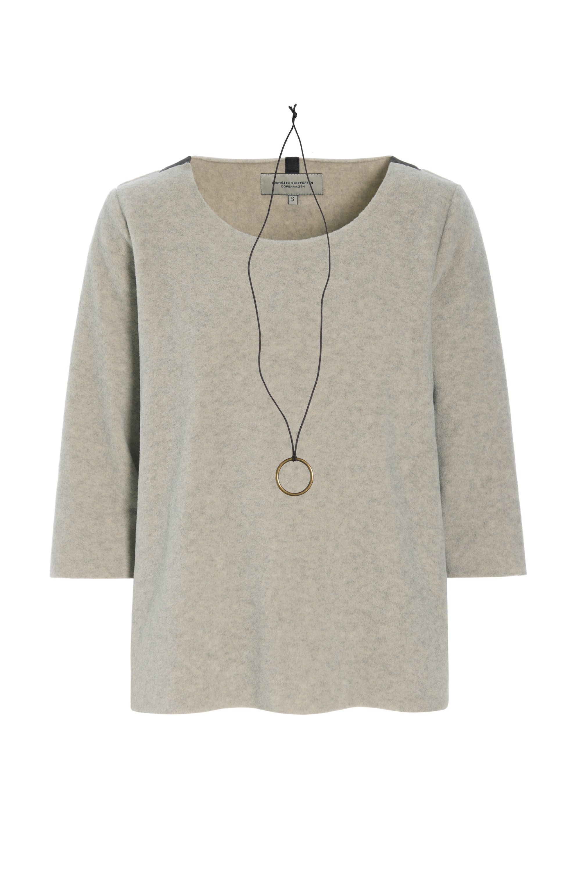 HENRIETTE STEFFENSEN COPENHAGEN BLUSE - 1368 BLUSER SAND 805