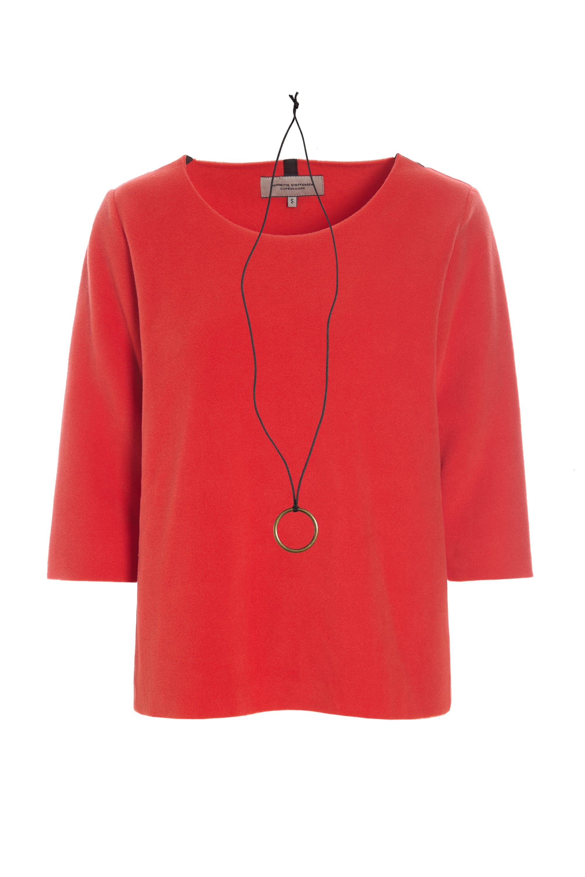 HENRIETTE STEFFENSEN COPENHAGEN BLUSE - 1368 BLUSER TOMATO 845