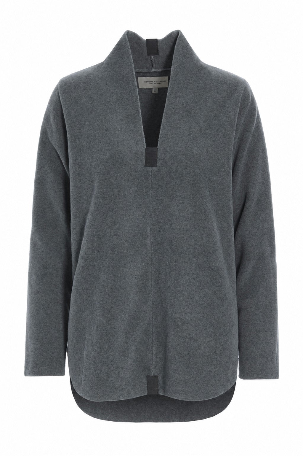 HENRIETTE STEFFENSEN COPENHAGEN BLUSE - 1414 BLUSER GREY 905