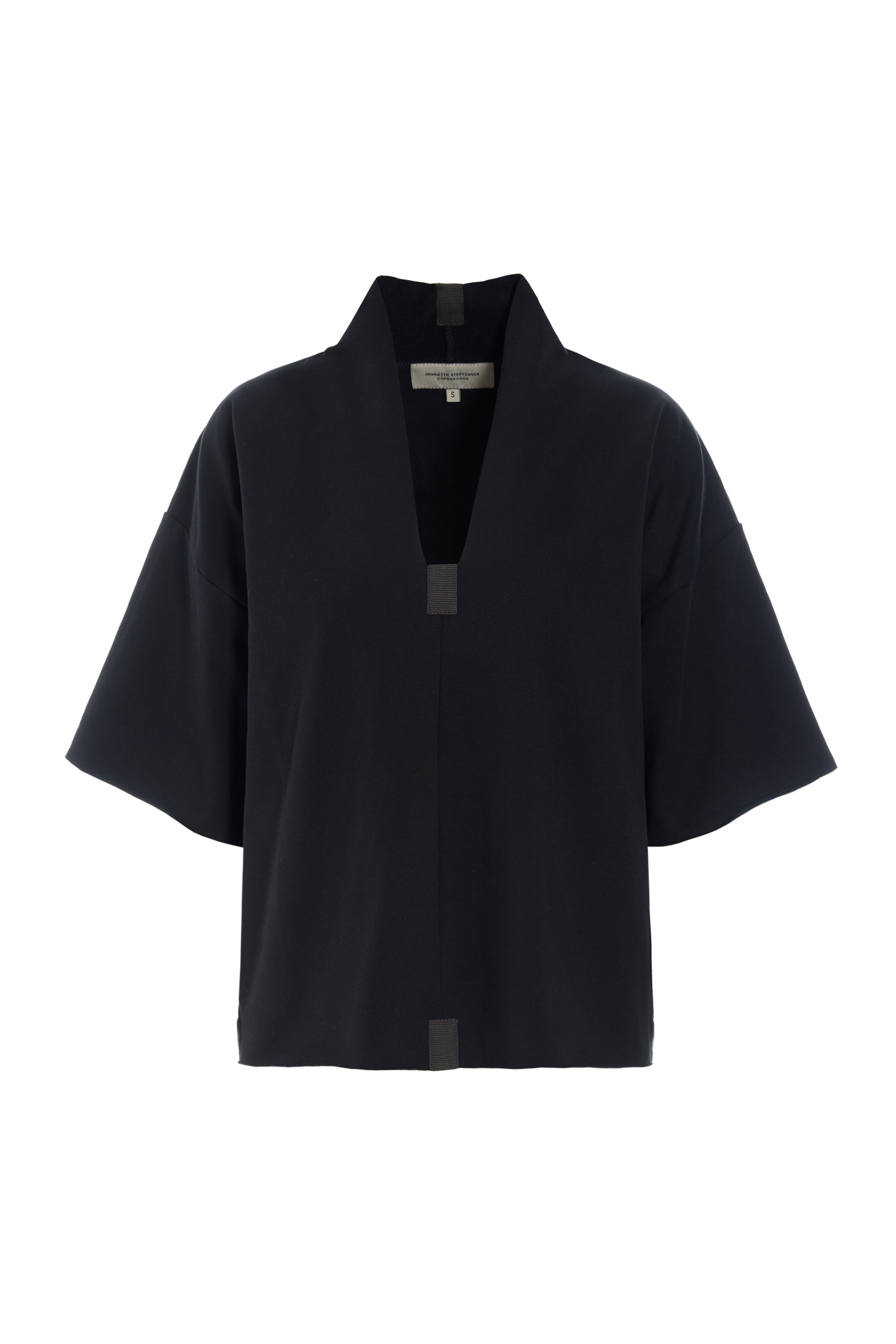 HENRIETTE STEFFENSEN COPENHAGEN BLUSE - 71022 BLUSER BLACK 900
