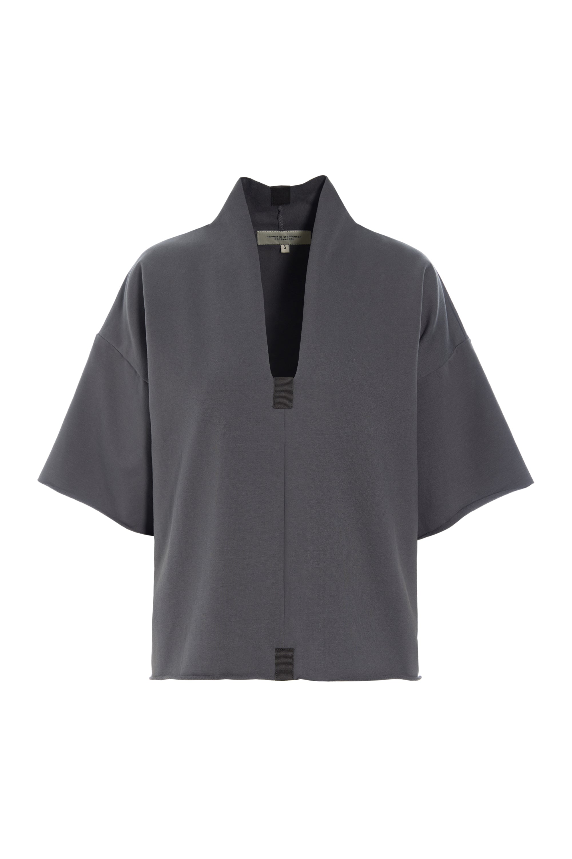 HENRIETTE STEFFENSEN COPENHAGEN BLUSE - 71022 BLUSER GREY 905